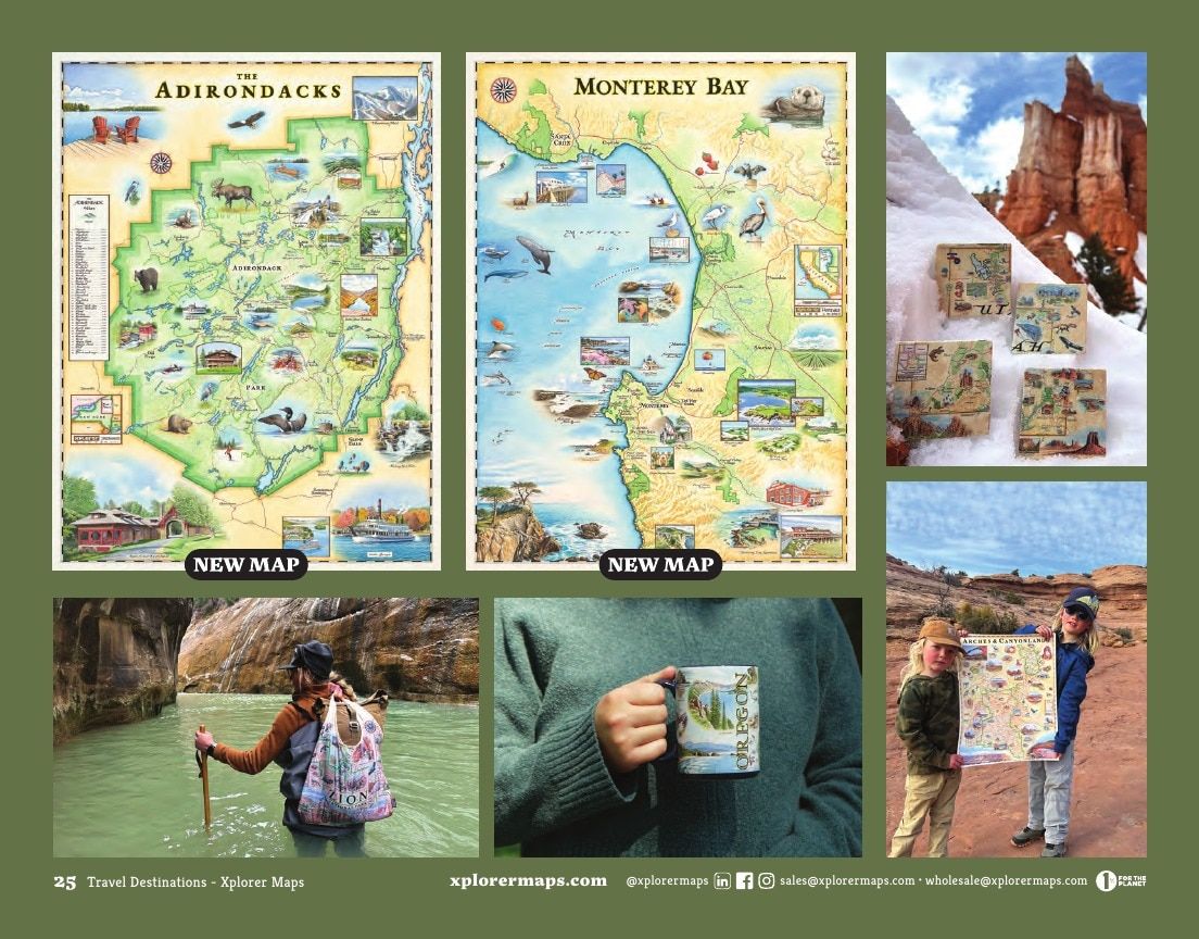 Xplorer Maps Maps and Gifts Catalog Weekly Ad January 1 - December 31, 2026