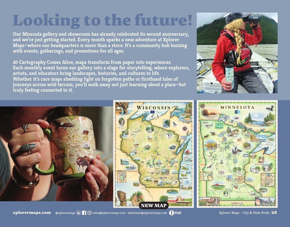 Xplorer Maps Maps and Gifts Catalog Weekly Ad January 1 - December 31, 2026