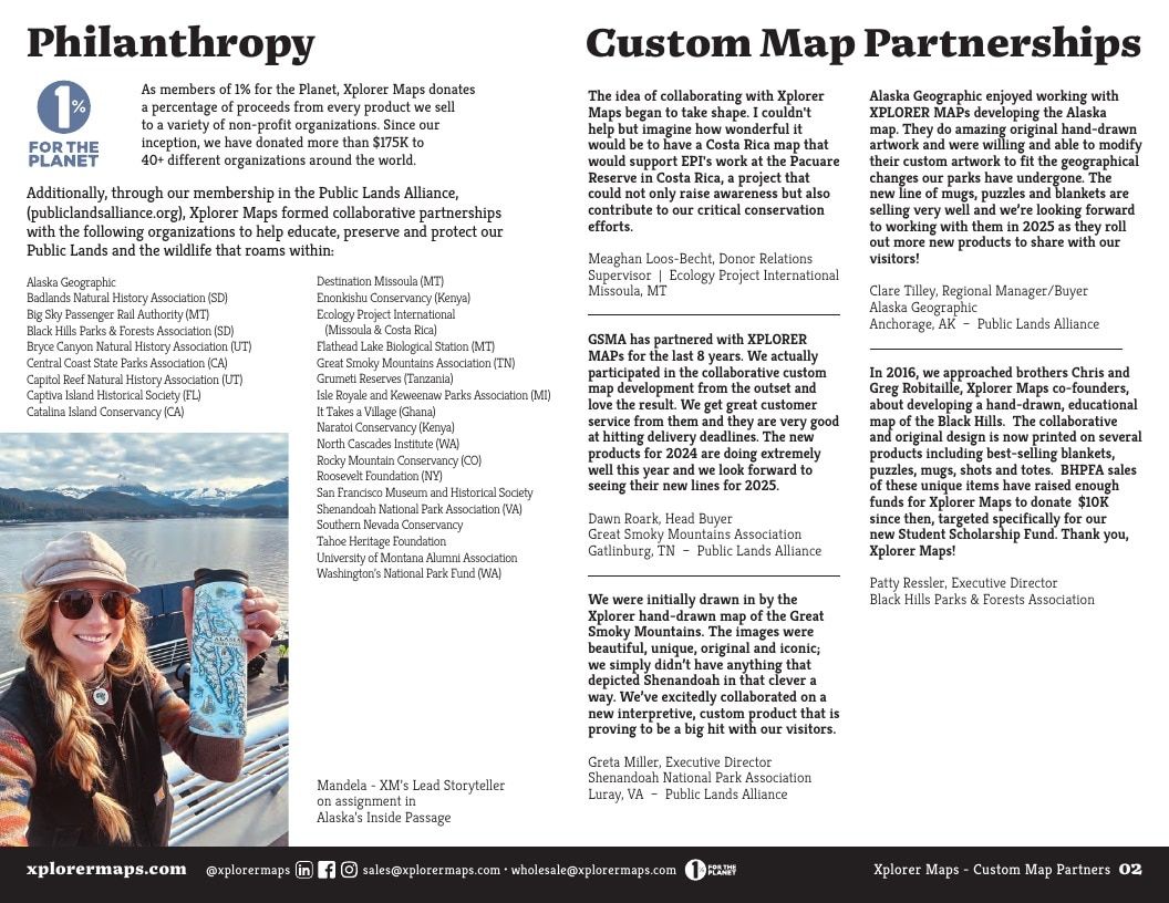 Xplorer Maps Maps and Gifts Catalog Weekly Ad January 1 - December 31, 2026
