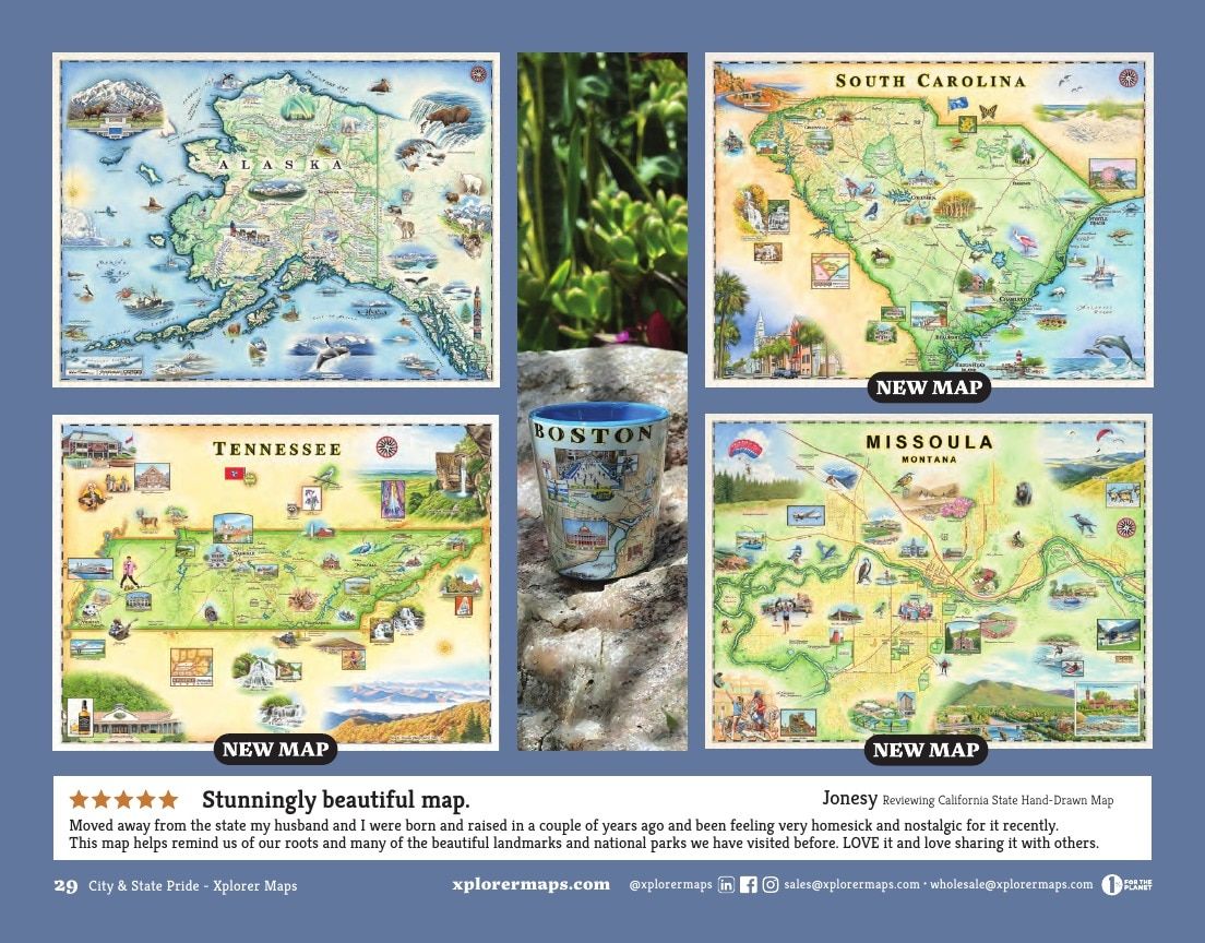 Xplorer Maps Maps and Gifts Catalog Weekly Ad January 1 - December 31, 2026