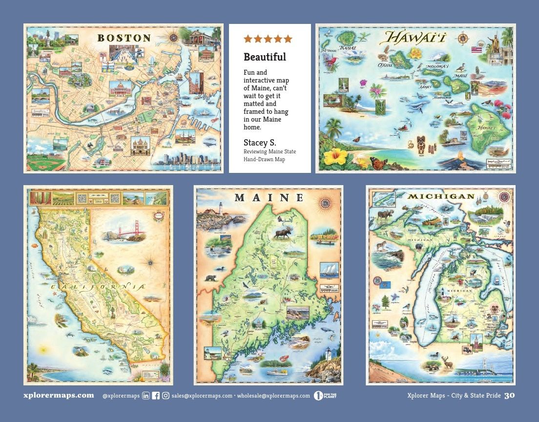 Xplorer Maps Maps and Gifts Catalog Weekly Ad January 1 - December 31, 2026