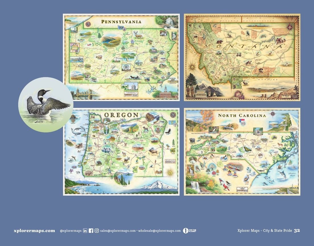 Xplorer Maps Maps and Gifts Catalog Weekly Ad January 1 - December 31, 2026