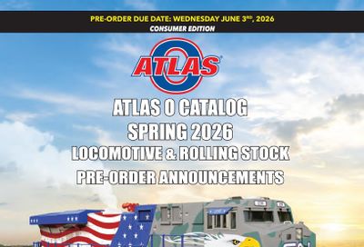 Atlas Model Railroad Model Railroad Catalog Weekly Ad January 1 - December 31, 2026