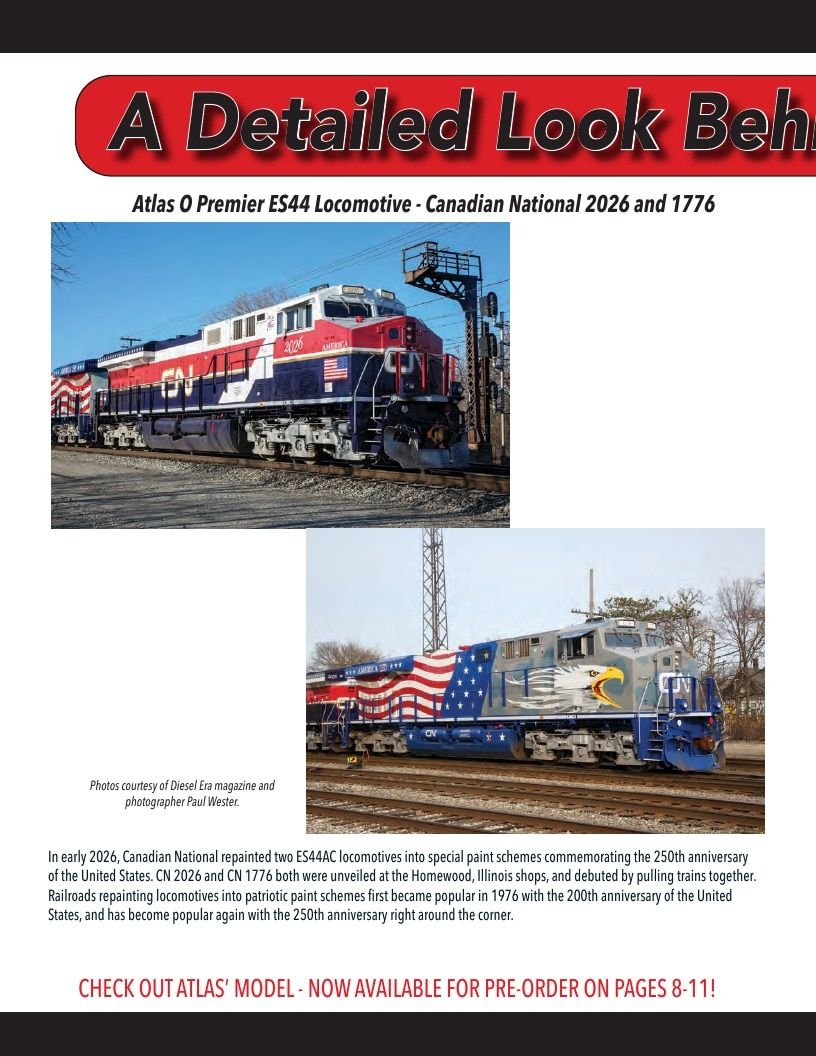 Atlas Model Railroad Model Railroad Catalog Weekly Ad January 1 - December 31, 2026