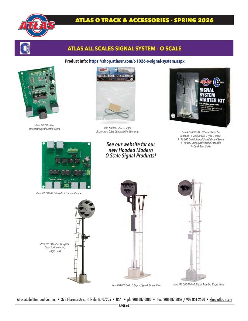Atlas Model Railroad Model Railroad Catalog Weekly Ad January 1 - December 31, 2026