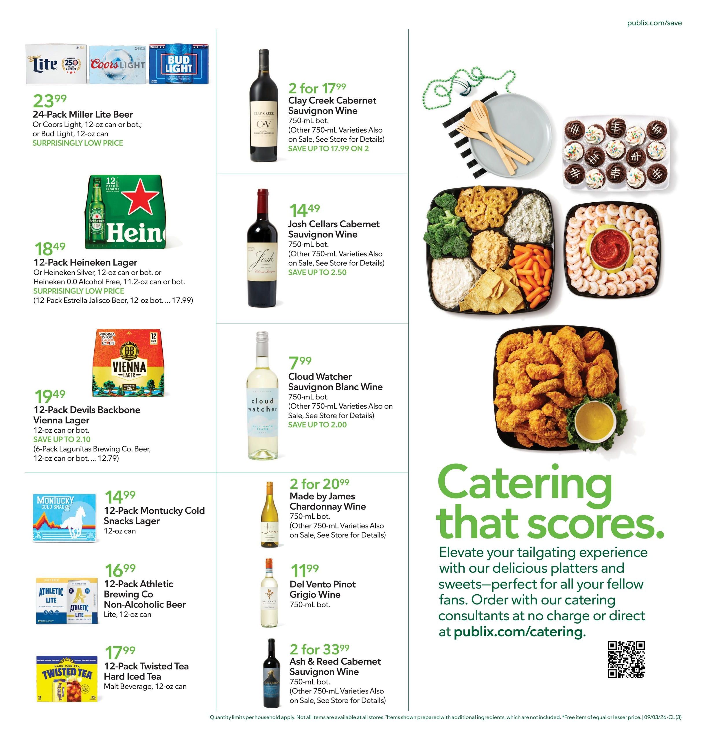 Publix (Bremo Bluff Area, VA) Weekly Ad September 2 - 8, 2026