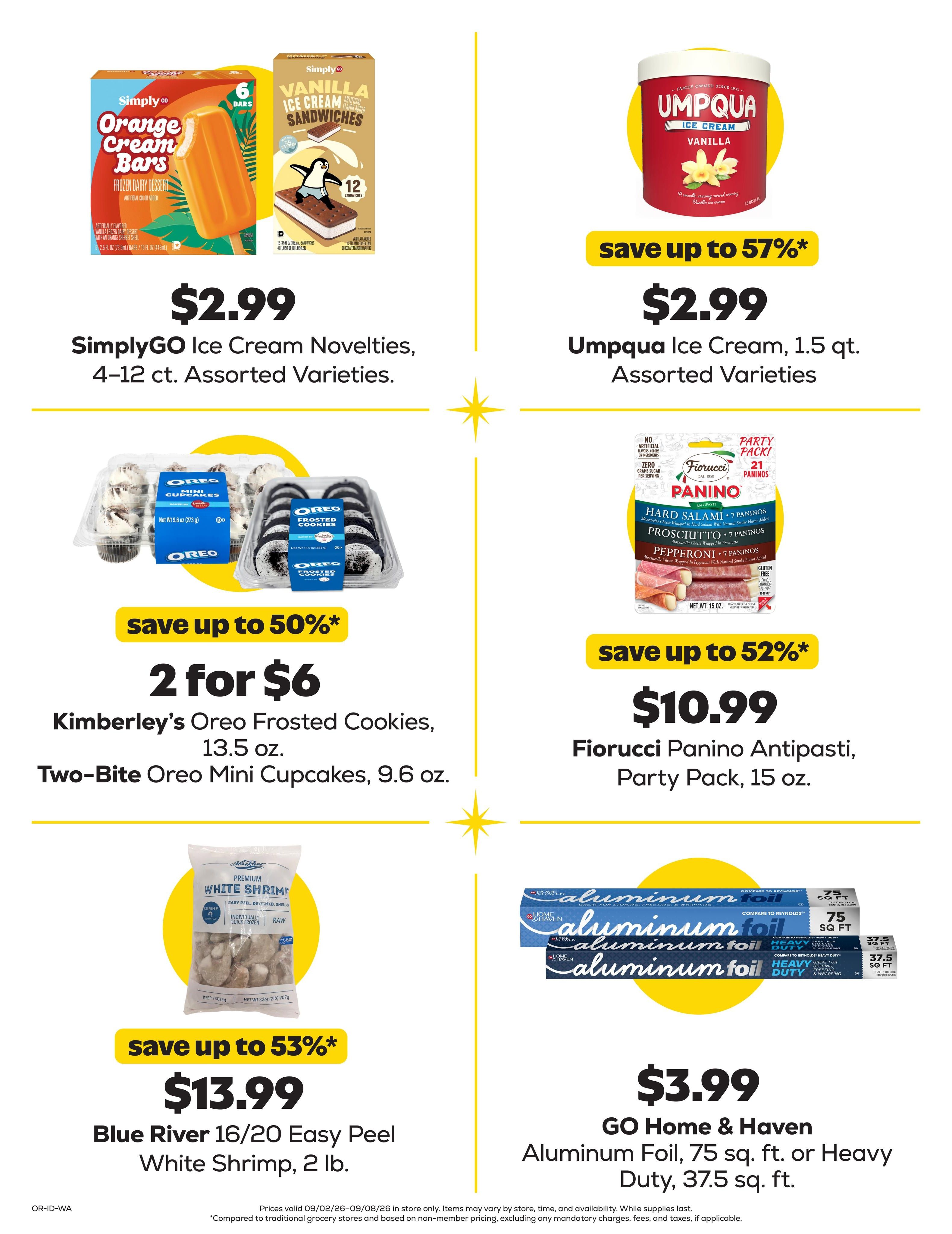 Grocery Outlet (Spokane Valley Area, WA) Weekly Ad September 2 - 8, 2026