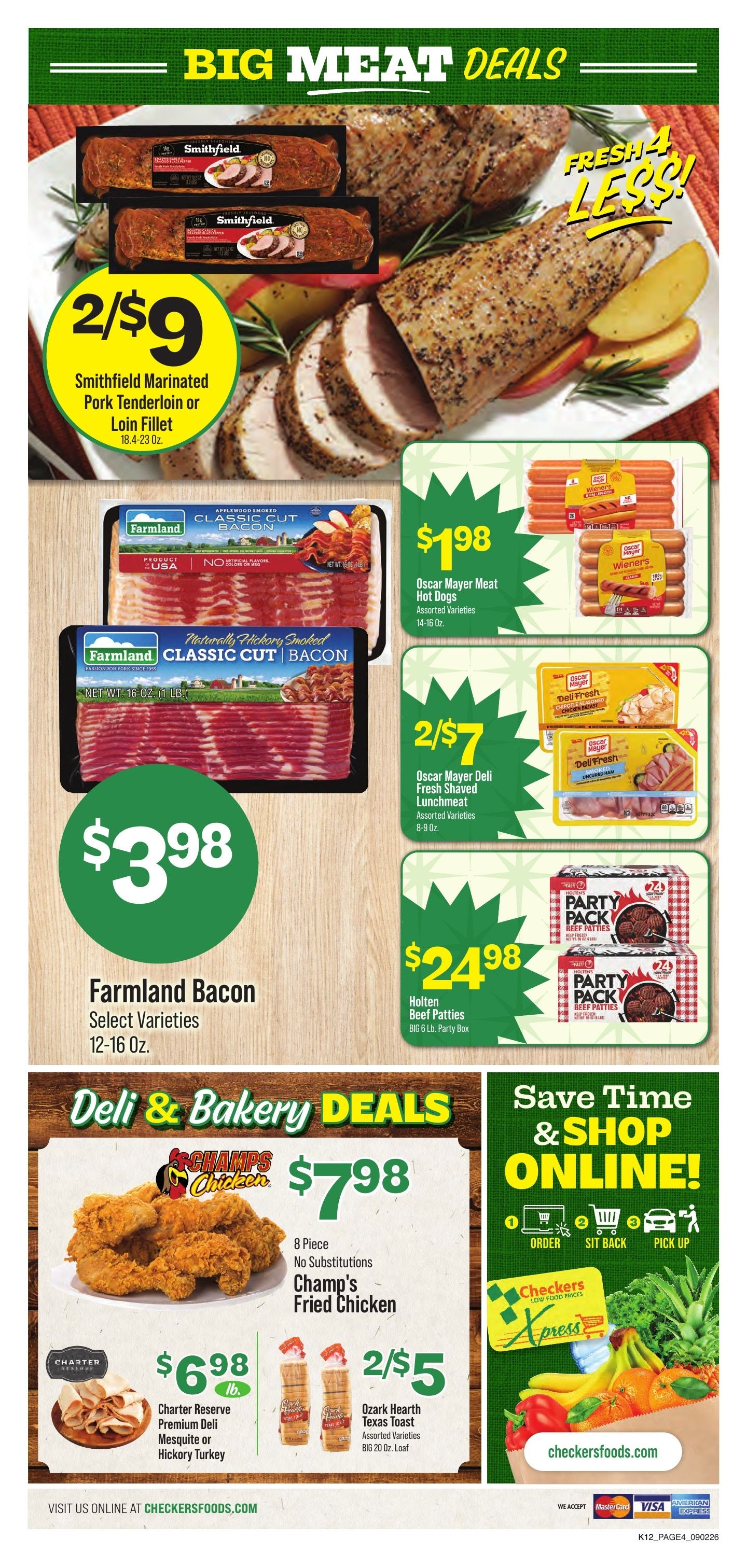 Checkers Foods Weekly Ad September 2 - 8, 2026