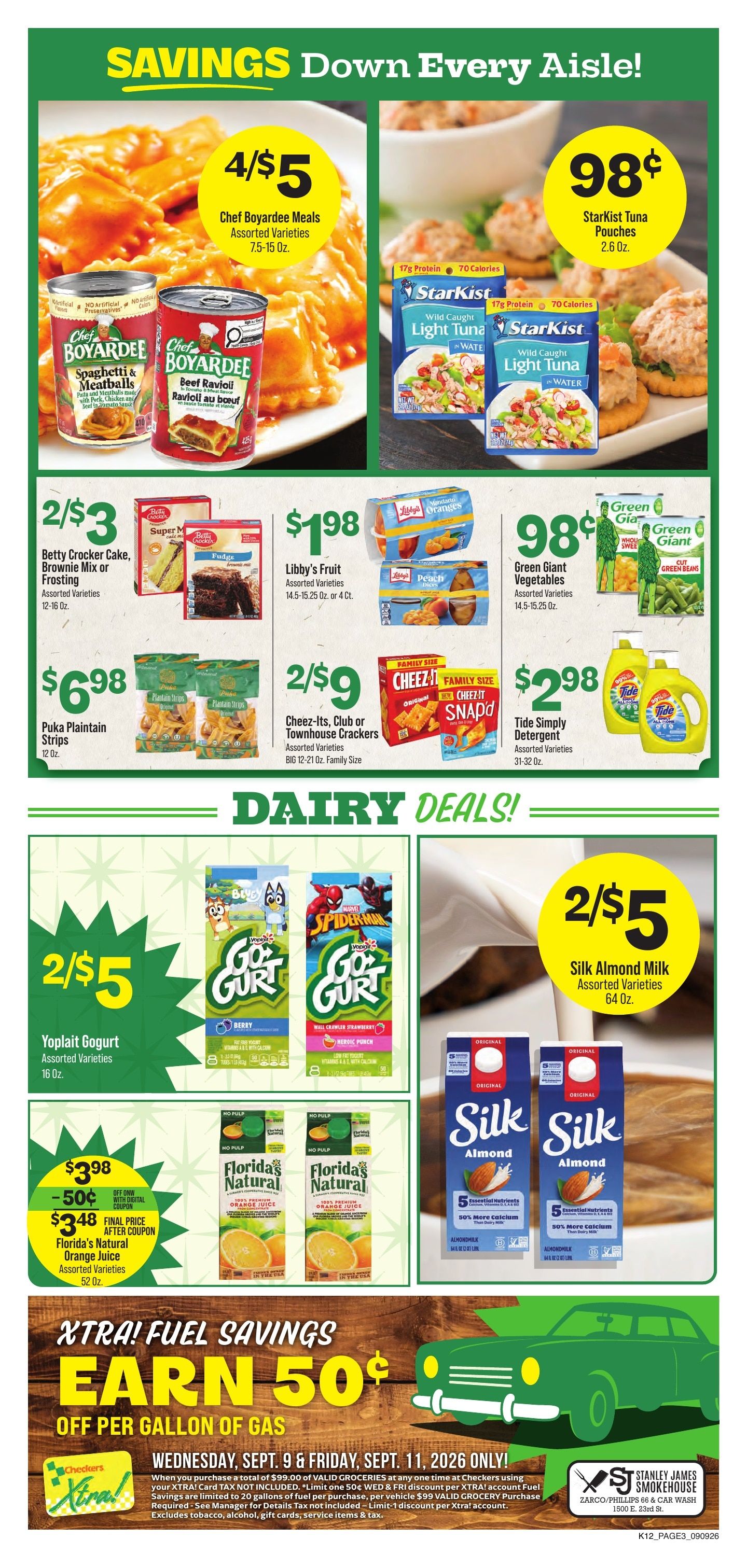 Checkers Foods Weekly Ad September 9 - 15, 2026