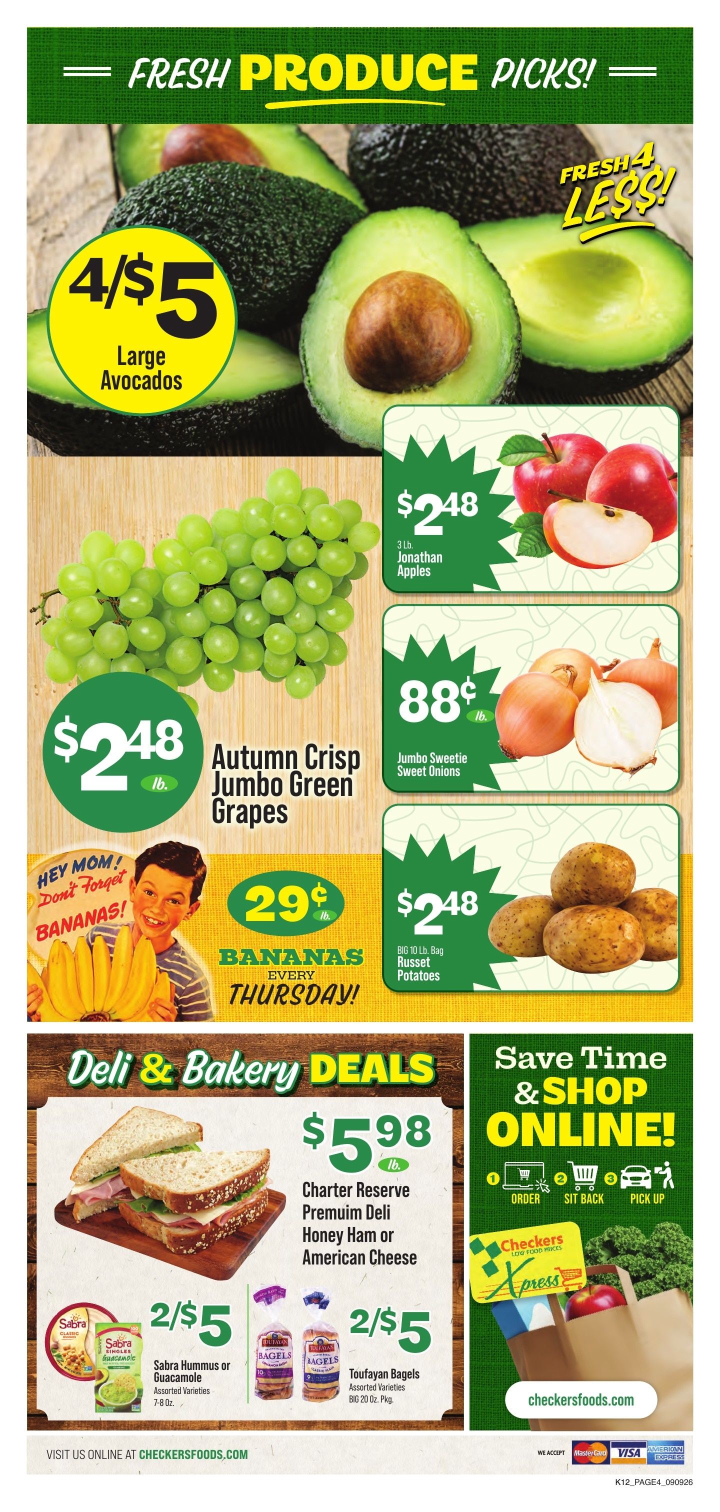 Checkers Foods Weekly Ad September 9 - 15, 2026