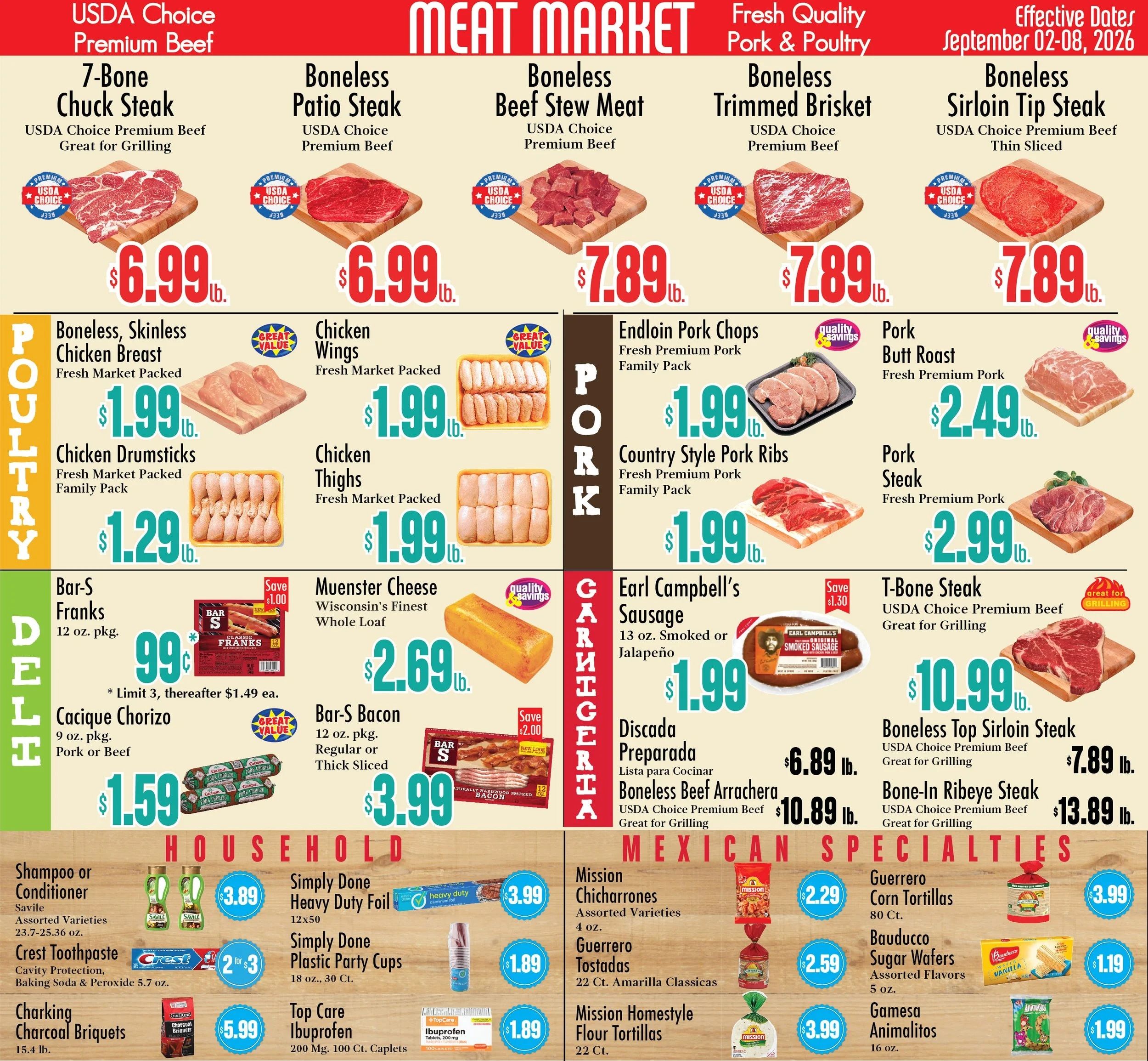 Food City El Paso Weekly Ad September 2 - 8, 2026