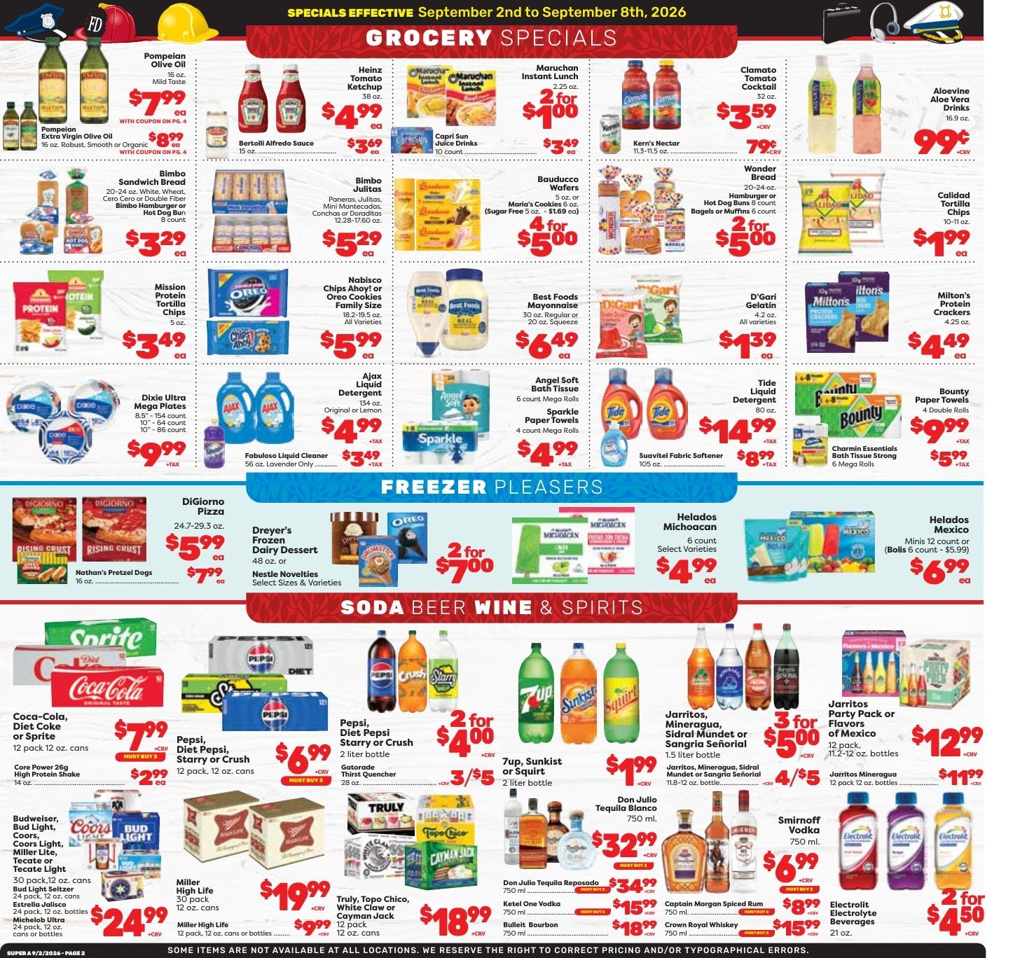 Super A Foods Weekly Ad September 2 - 8, 2026