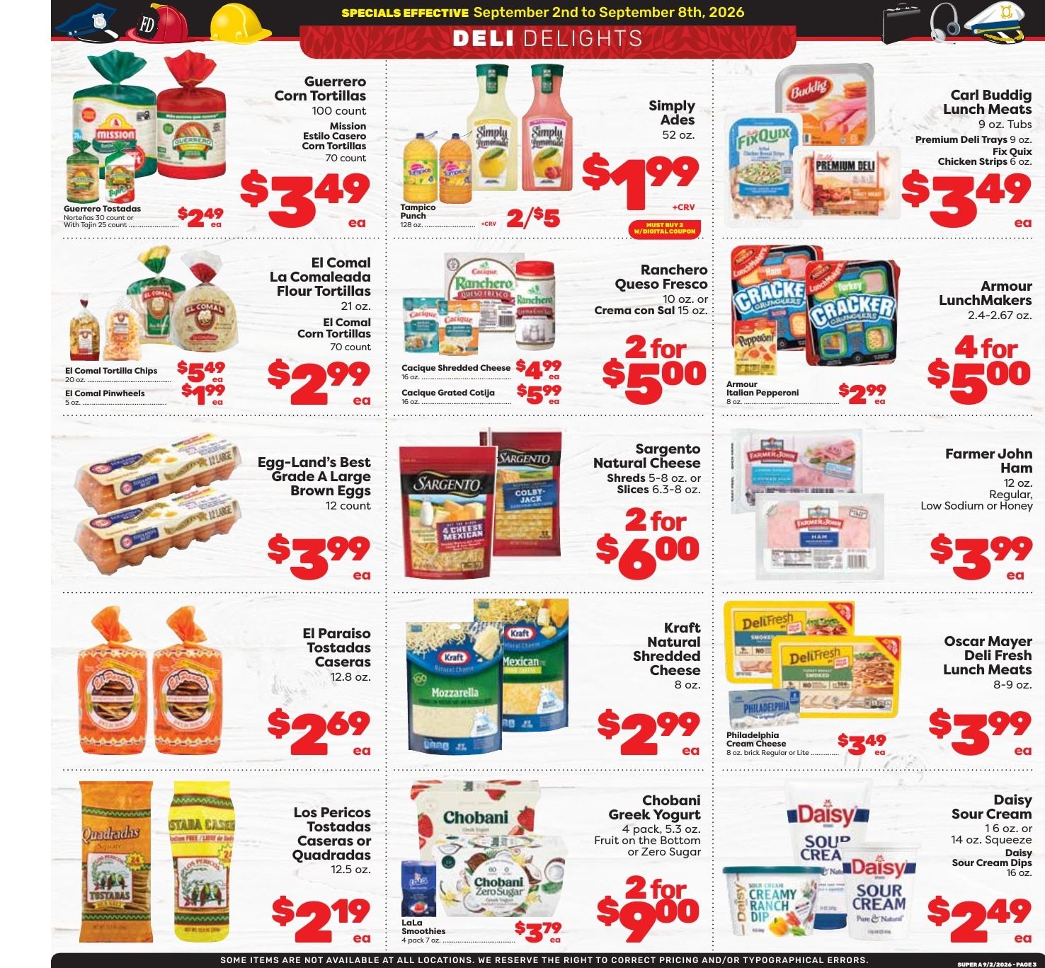 Super A Foods Weekly Ad September 2 - 8, 2026