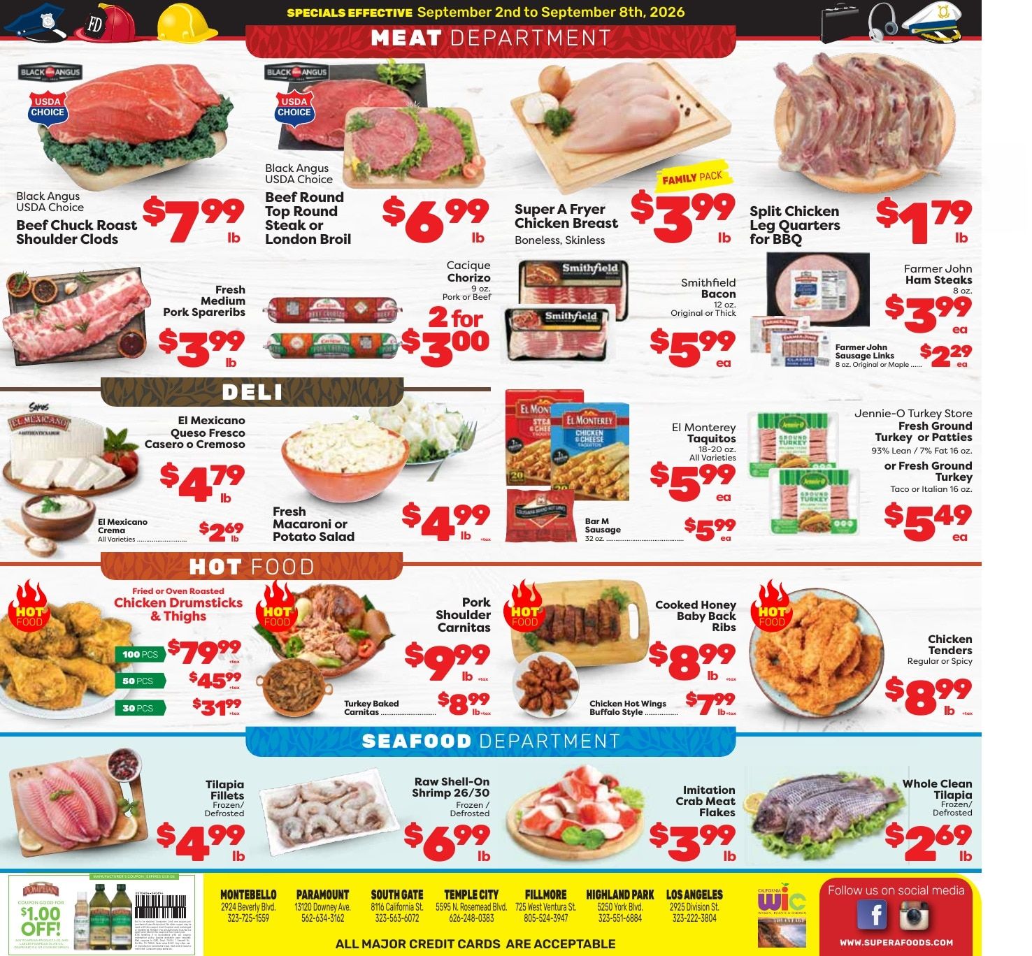 Super A Foods Weekly Ad September 2 - 8, 2026