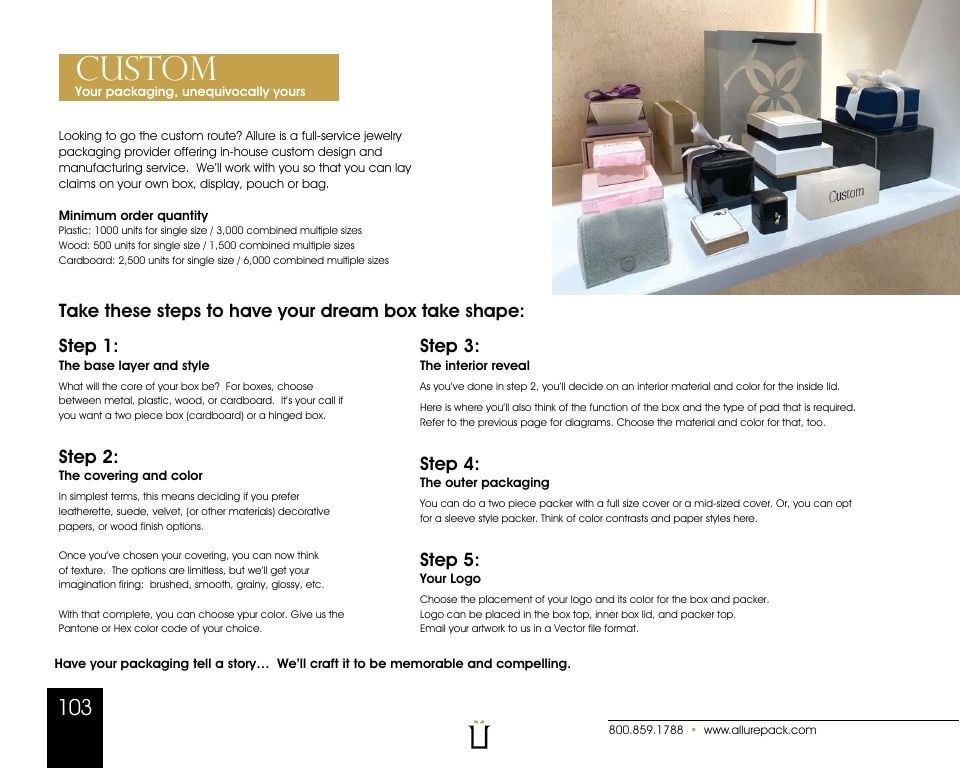 Allure Pack Packaging Catalog Weekly Ad January 1 - December 31, 2026