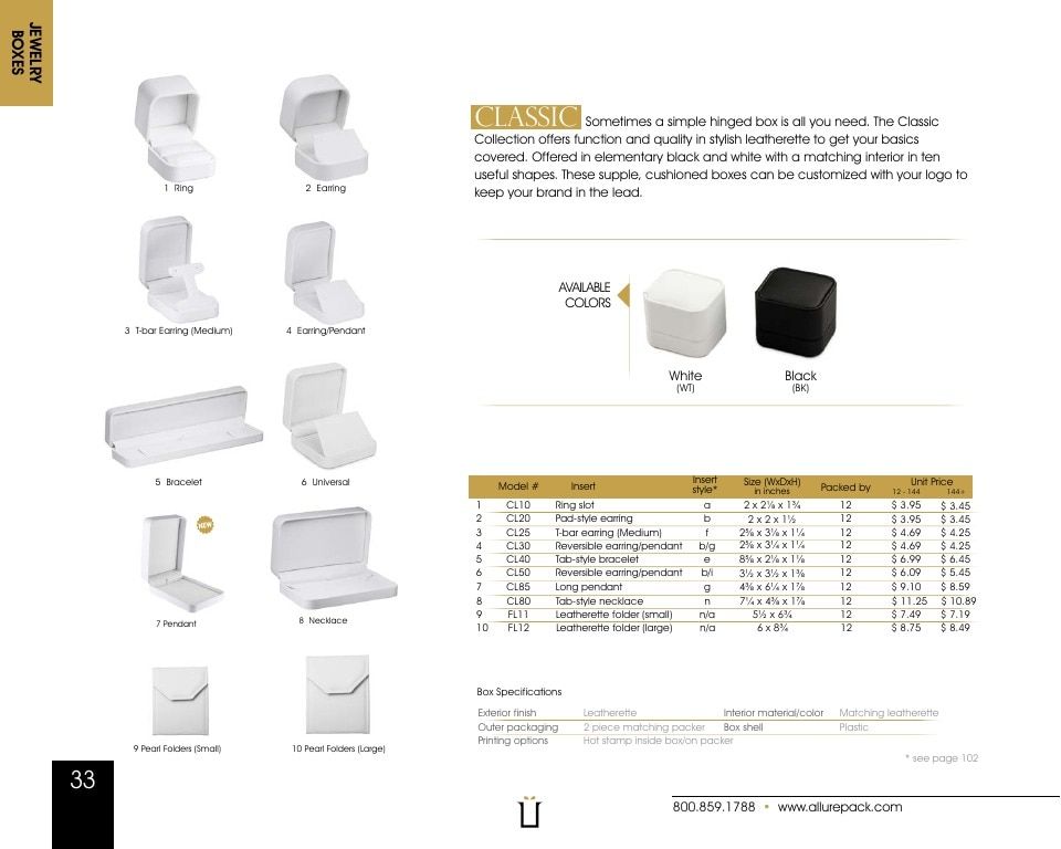 Allure Pack Packaging Catalog Weekly Ad January 1 - December 31, 2026