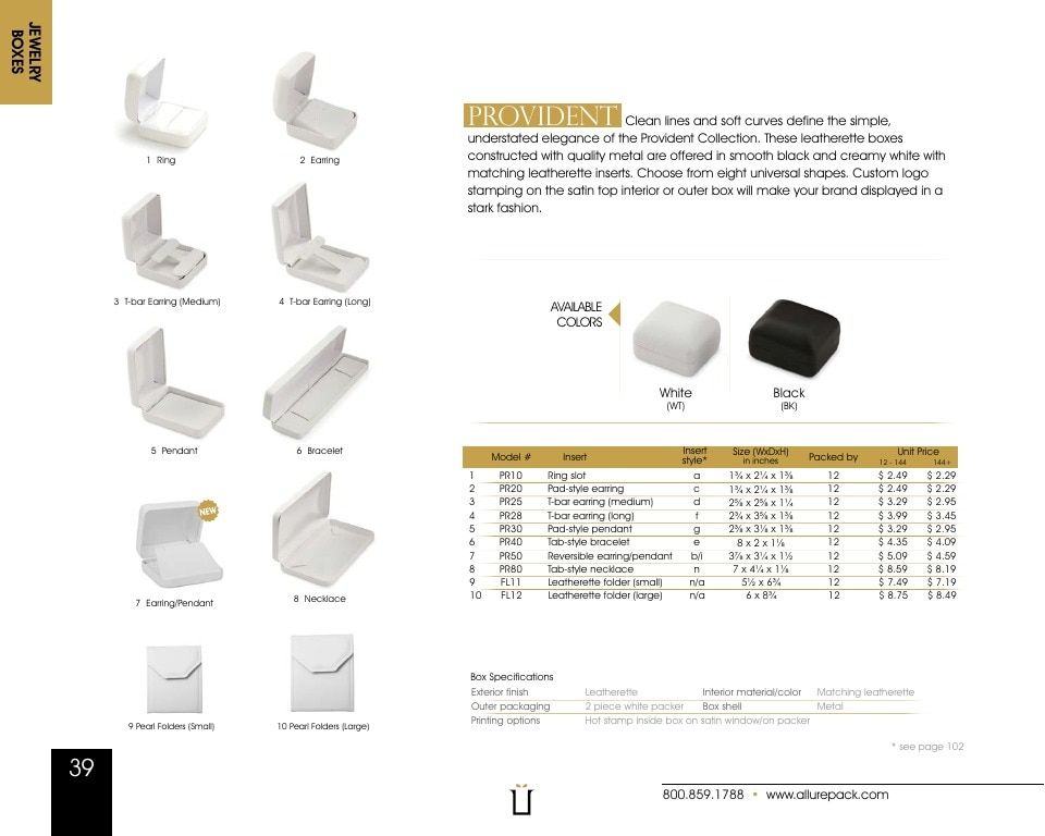 Allure Pack Packaging Catalog Weekly Ad January 1 - December 31, 2026