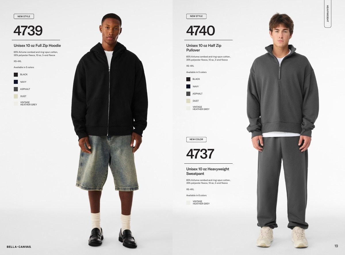 BELLA+CANVAS Apparel Catalog Weekly Ad January 1 - December 31, 2026