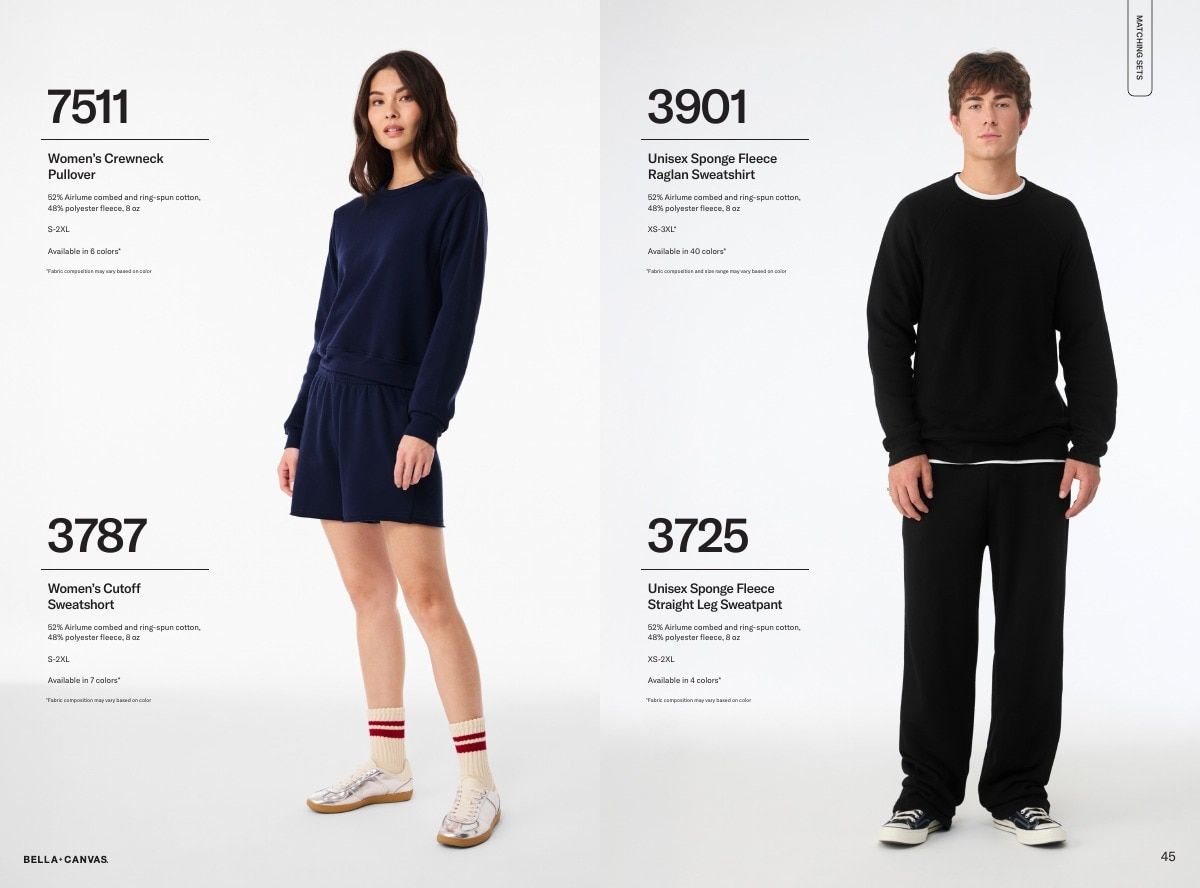 BELLA+CANVAS Apparel Catalog Weekly Ad January 1 - December 31, 2026