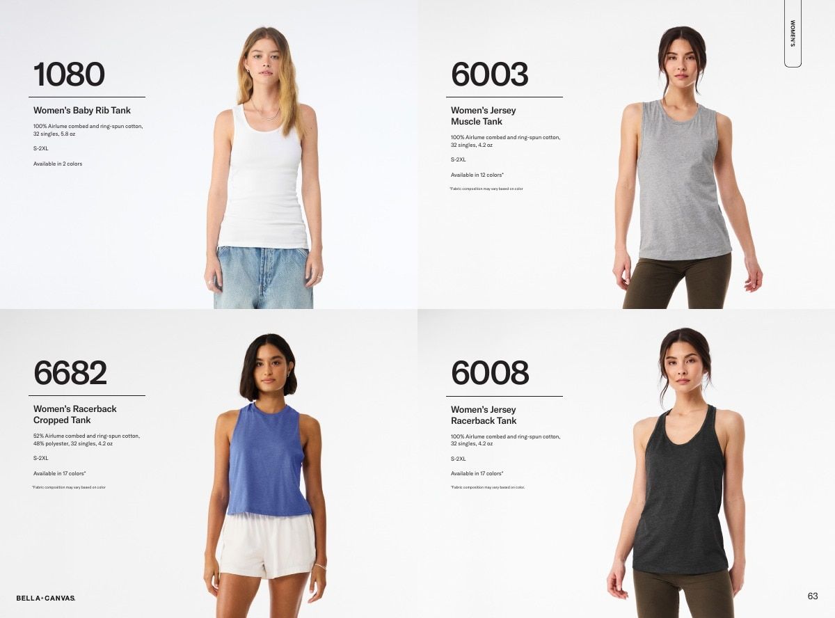 BELLA+CANVAS Apparel Catalog Weekly Ad January 1 - December 31, 2026