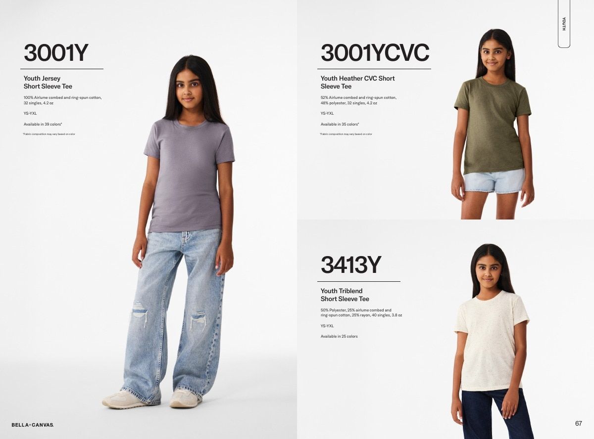 BELLA+CANVAS Apparel Catalog Weekly Ad January 1 - December 31, 2026