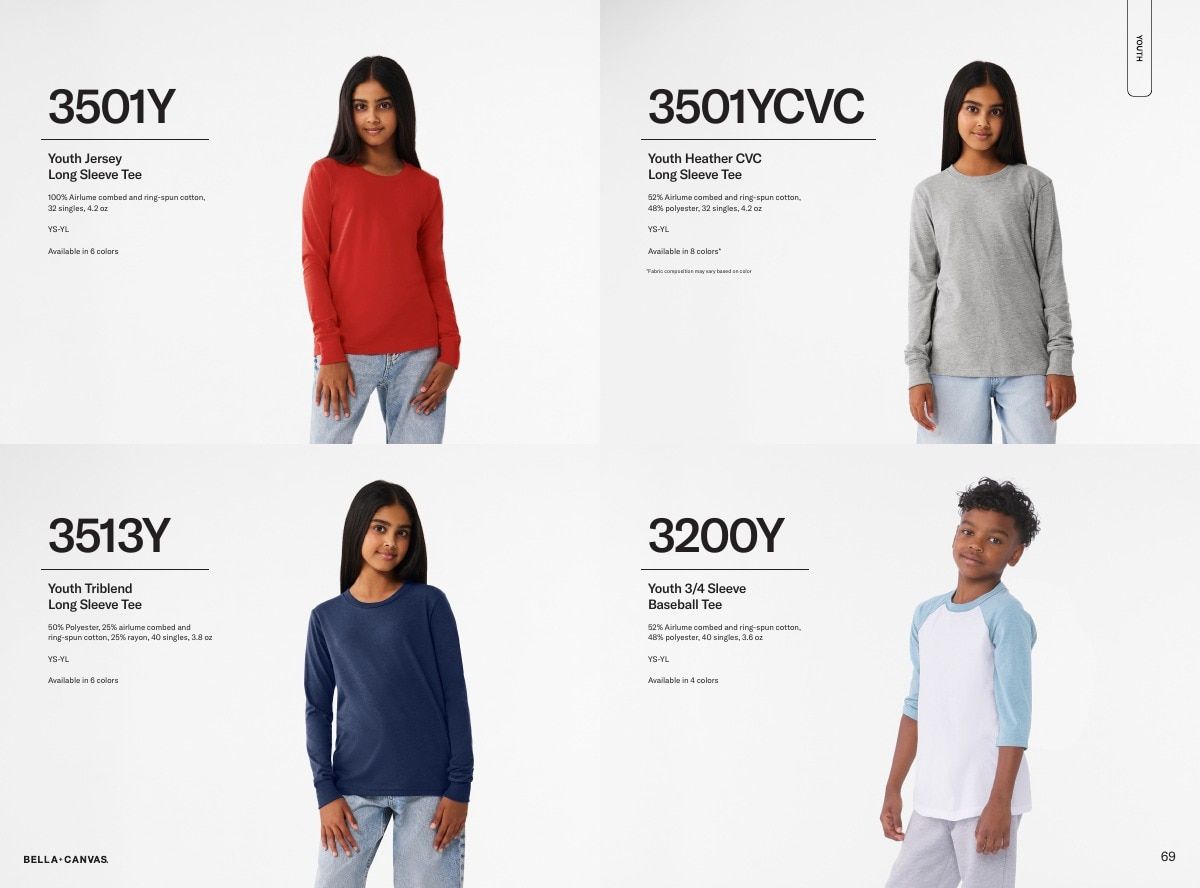 BELLA+CANVAS Apparel Catalog Weekly Ad January 1 - December 31, 2026