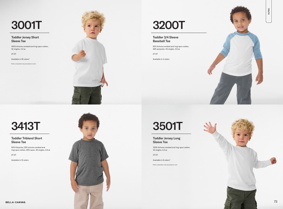 BELLA+CANVAS Apparel Catalog Weekly Ad January 1 - December 31, 2026
