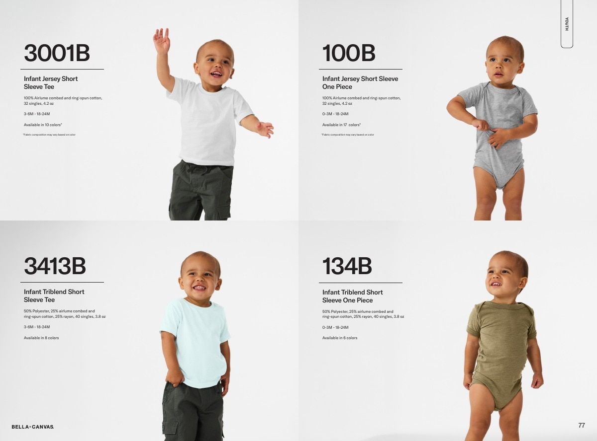 BELLA+CANVAS Apparel Catalog Weekly Ad January 1 - December 31, 2026