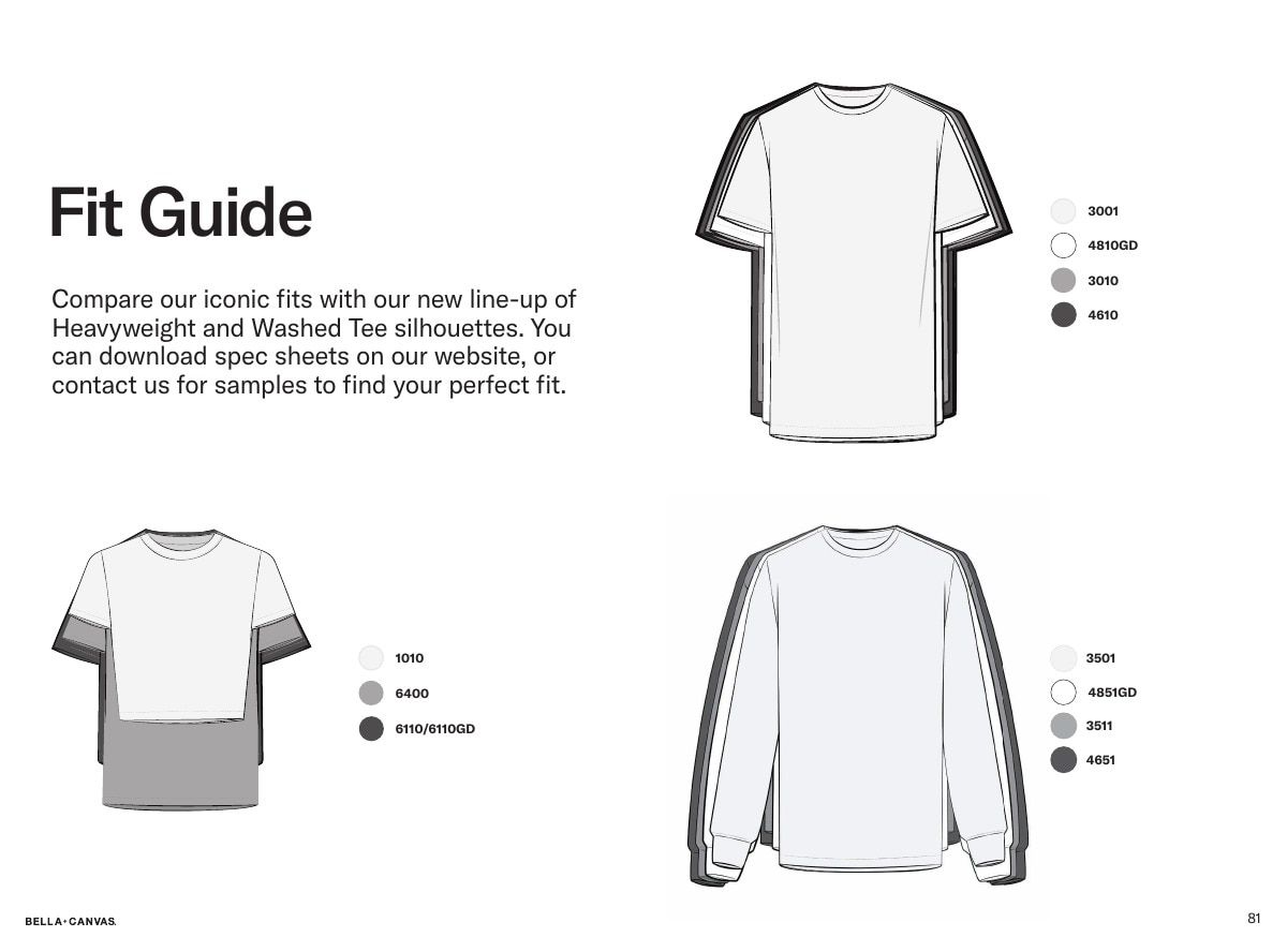 BELLA+CANVAS Apparel Catalog Weekly Ad January 1 - December 31, 2026