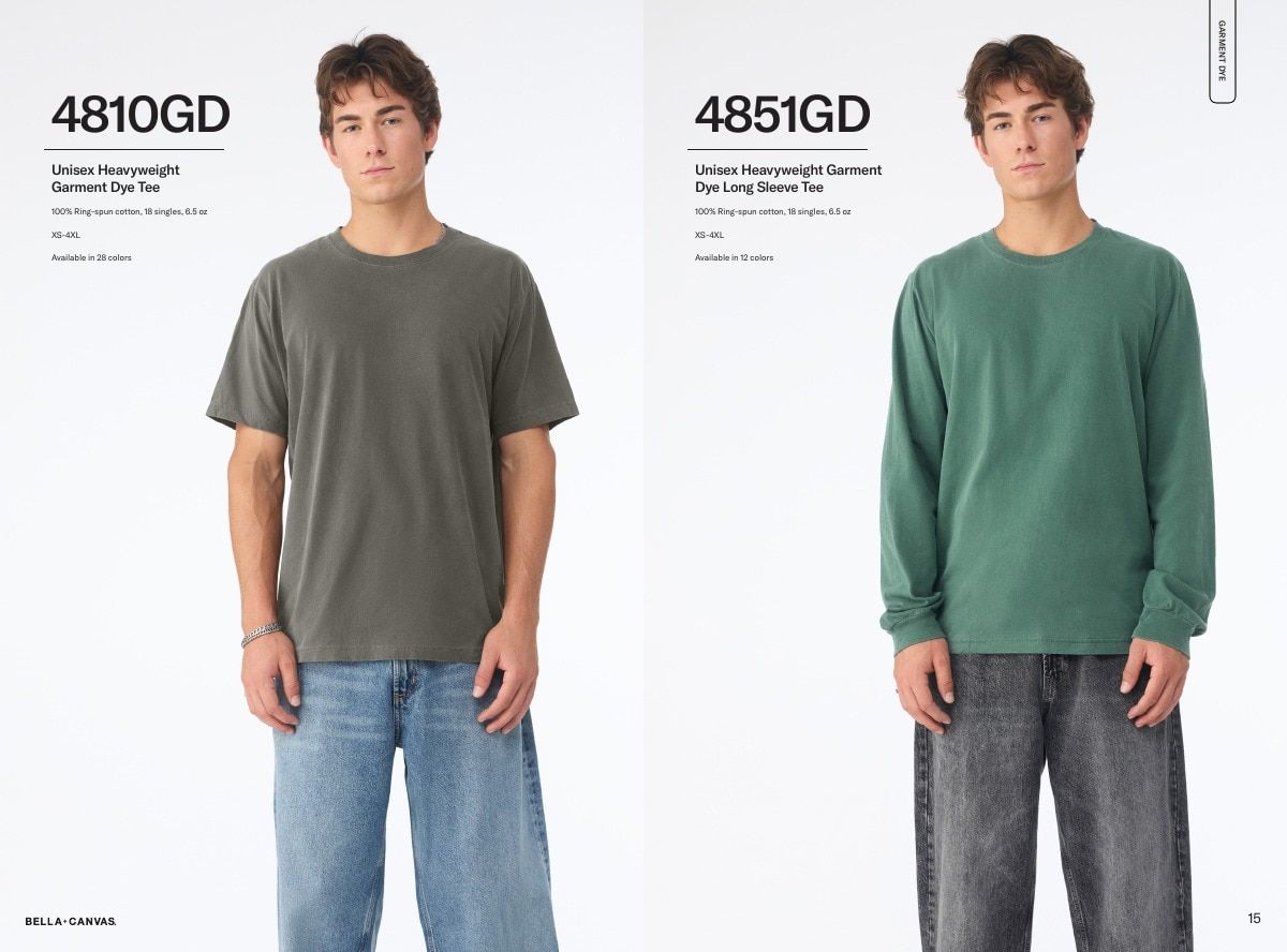 BELLA+CANVAS Apparel Catalog Weekly Ad January 1 - December 31, 2026