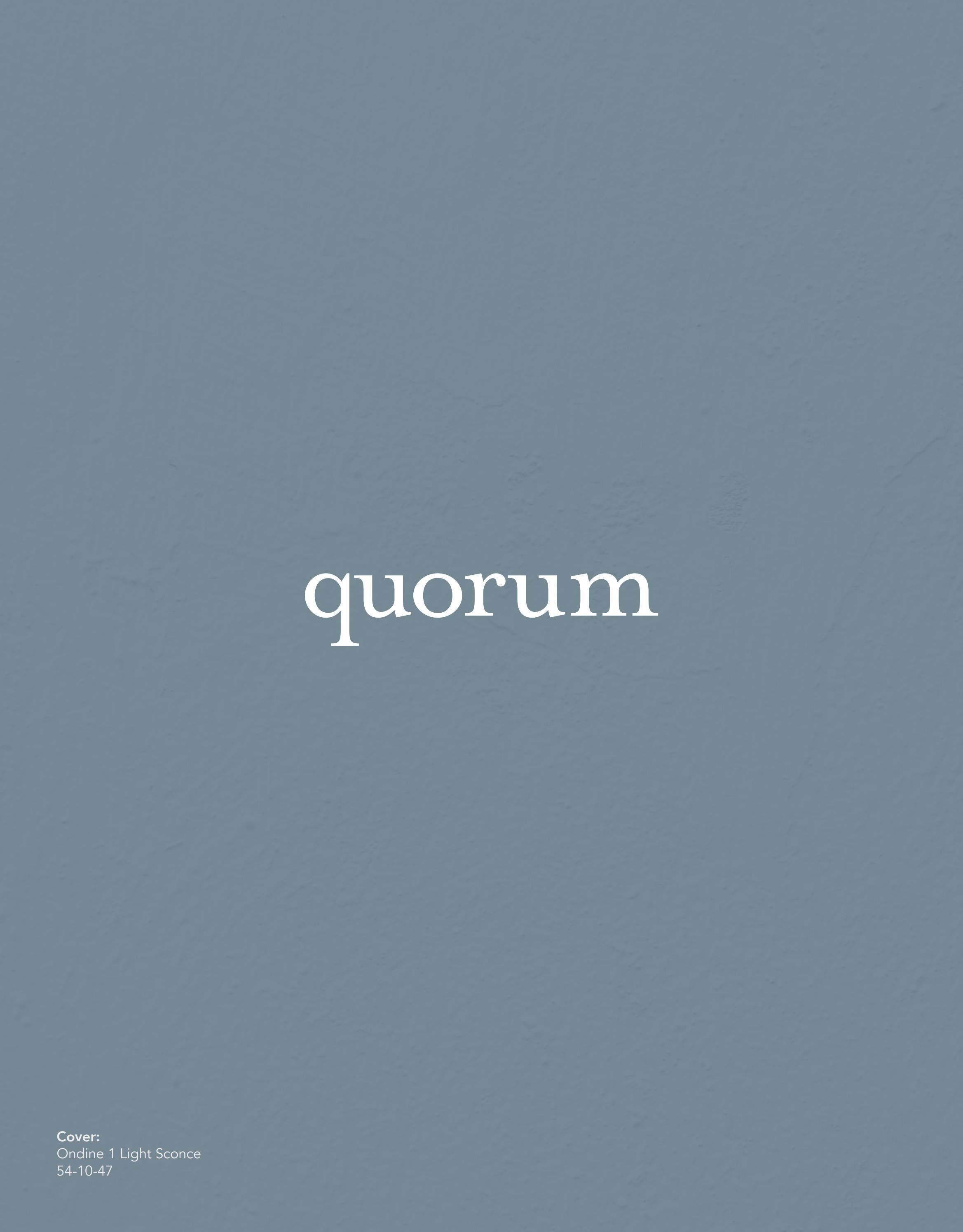 Quorum International Spring Lighting Lookbook Weekly Ad January 1 - December 31, 2026