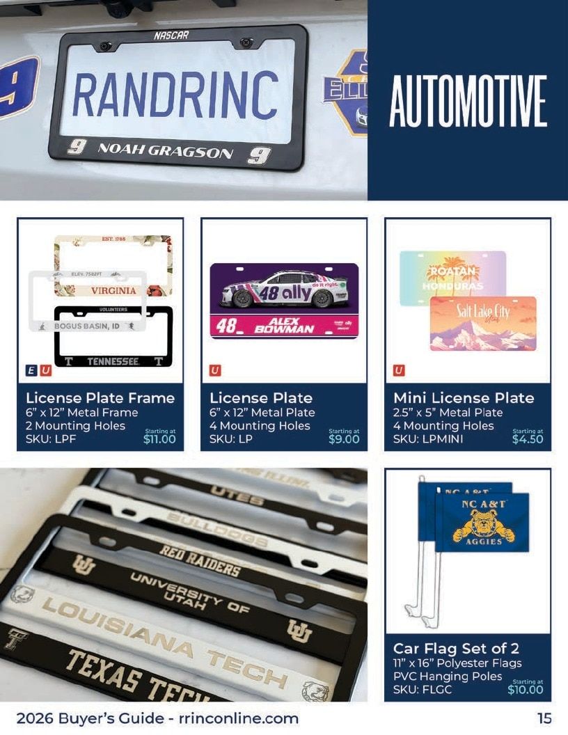 R and R Inc. Wholesale Products Catalog Weekly Ad January 1 - December 31, 2026