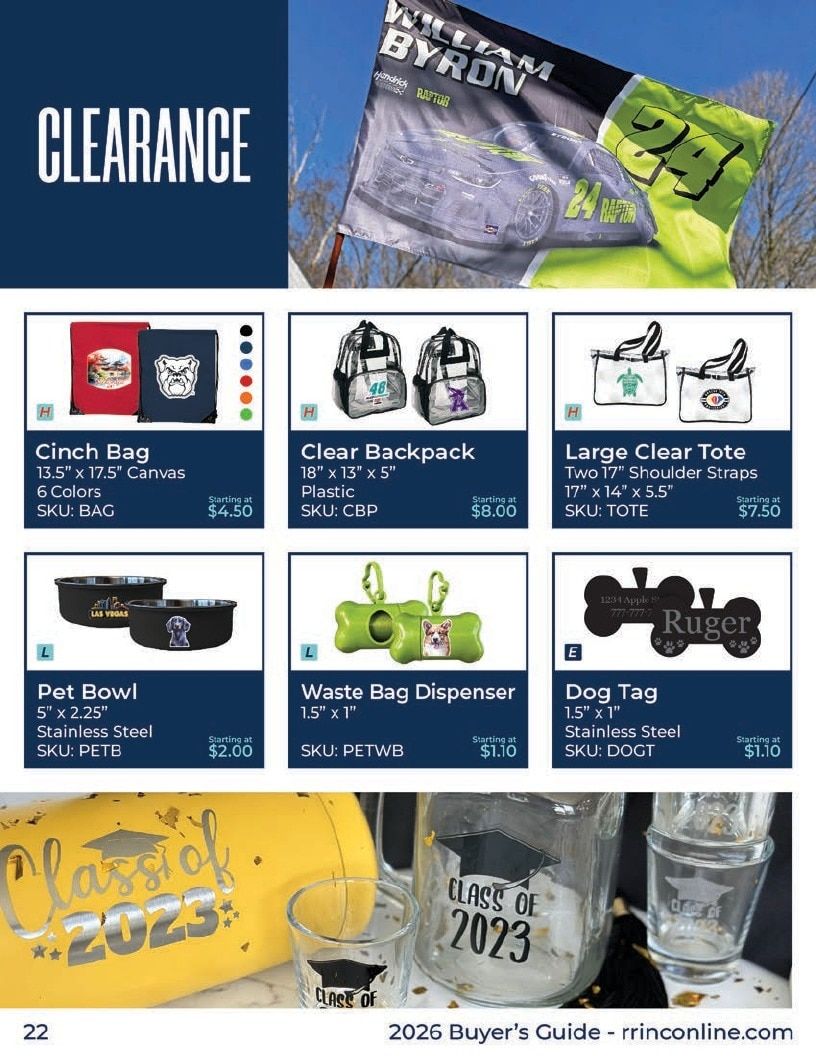 R and R Inc. Wholesale Products Catalog Weekly Ad January 1 - December 31, 2026