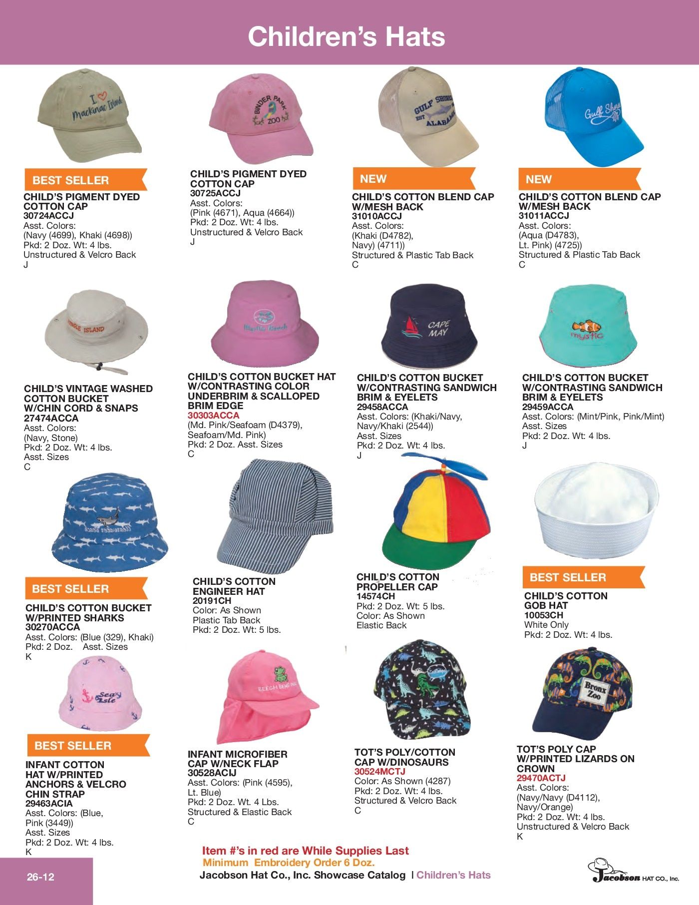 Jacobson Hat Company Hats and Costumes Catalog Weekly Ad January 1 - December 31, 2026