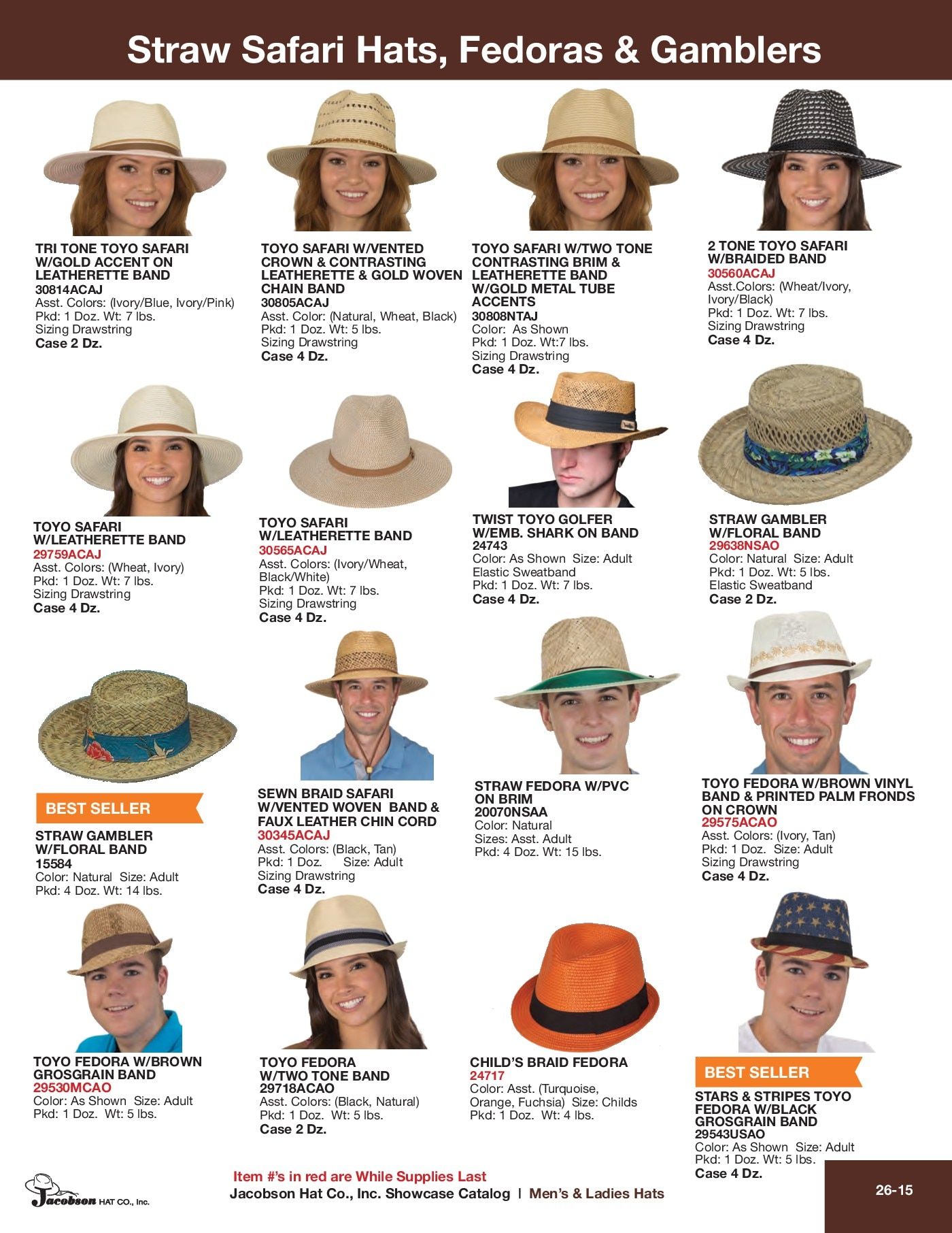 Jacobson Hat Company Hats and Costumes Catalog Weekly Ad January 1 - December 31, 2026