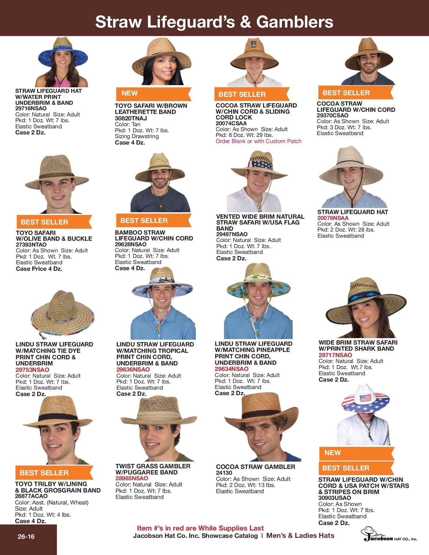 Jacobson Hat Company Hats and Costumes Catalog Weekly Ad January 1 - December 31, 2026