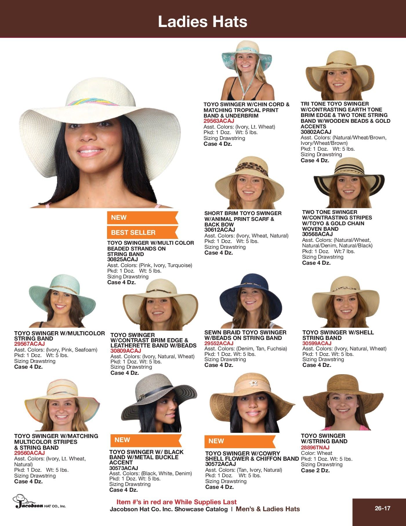 Jacobson Hat Company Hats and Costumes Catalog Weekly Ad January 1 - December 31, 2026