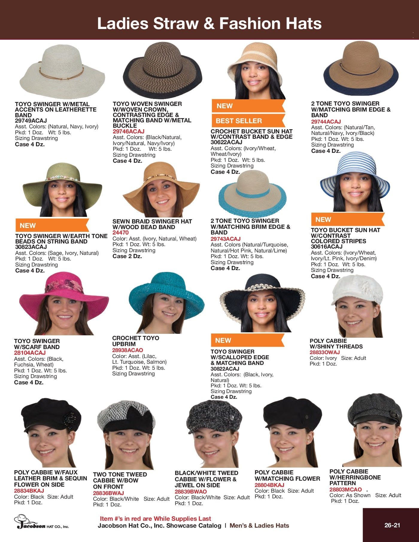 Jacobson Hat Company Hats and Costumes Catalog Weekly Ad January 1 - December 31, 2026