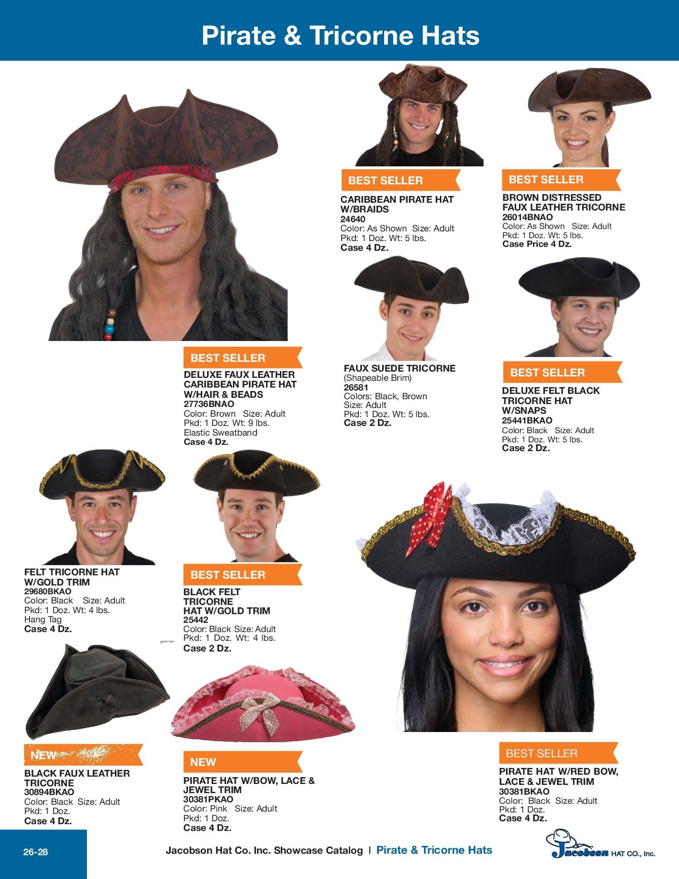 Jacobson Hat Company Hats and Costumes Catalog Weekly Ad January 1 - December 31, 2026