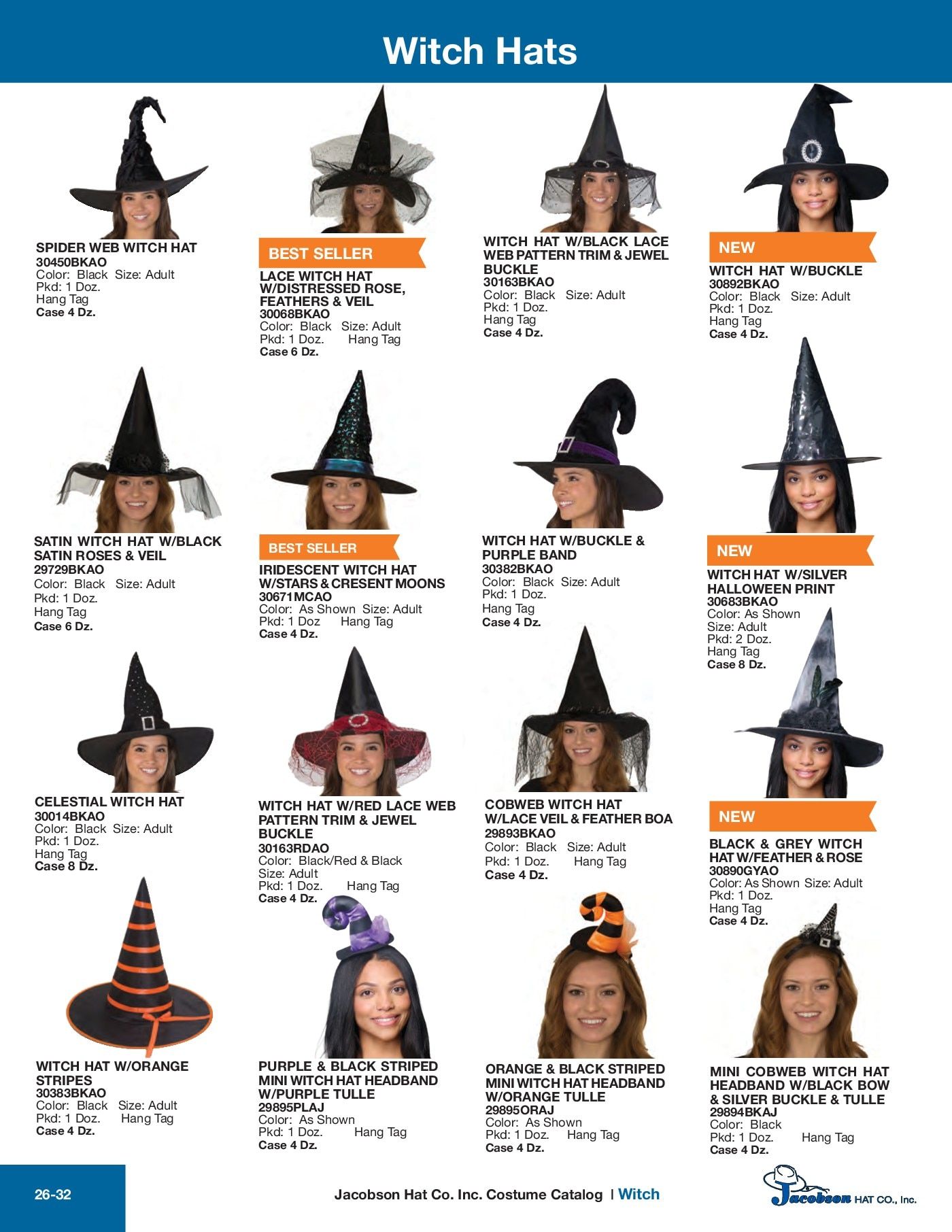 Jacobson Hat Company Hats and Costumes Catalog Weekly Ad January 1 - December 31, 2026