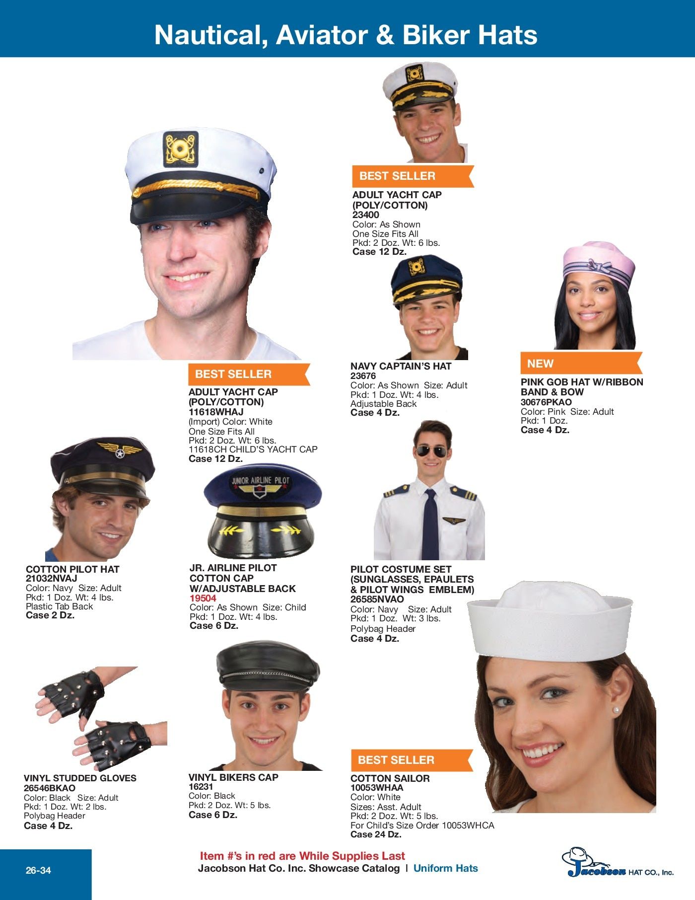 Jacobson Hat Company Hats and Costumes Catalog Weekly Ad January 1 - December 31, 2026