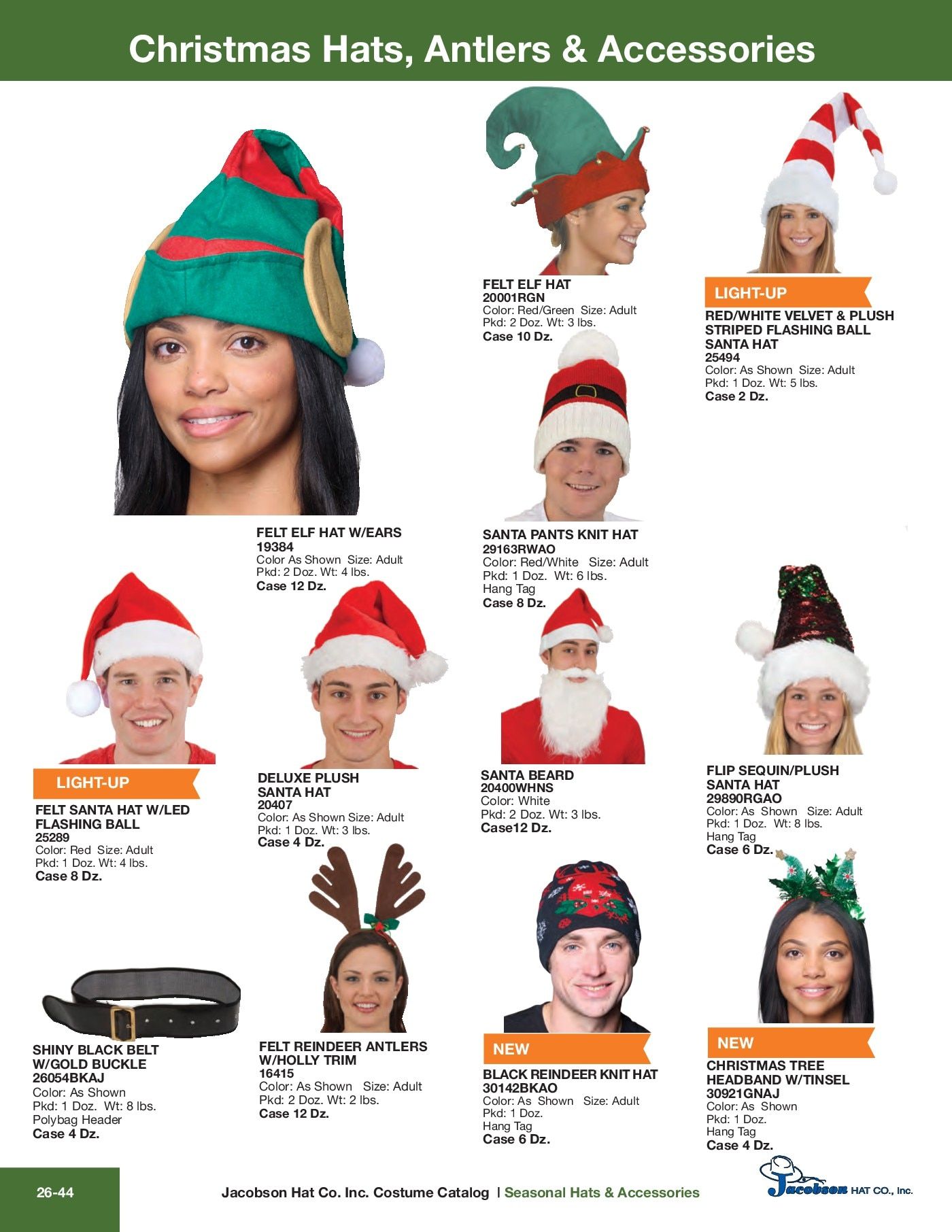 Jacobson Hat Company Hats and Costumes Catalog Weekly Ad January 1 - December 31, 2026