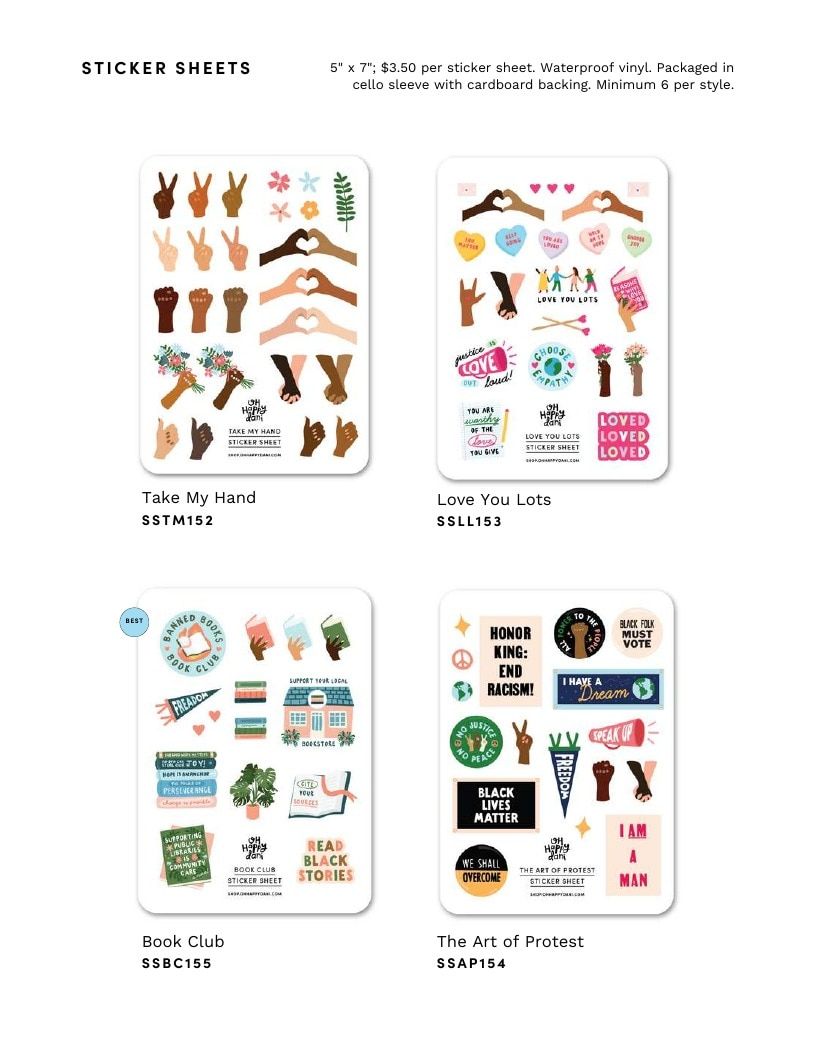Oh Happy Dani Wholesale Paper Goods Catalog Weekly Ad January 1 - December 31, 2026