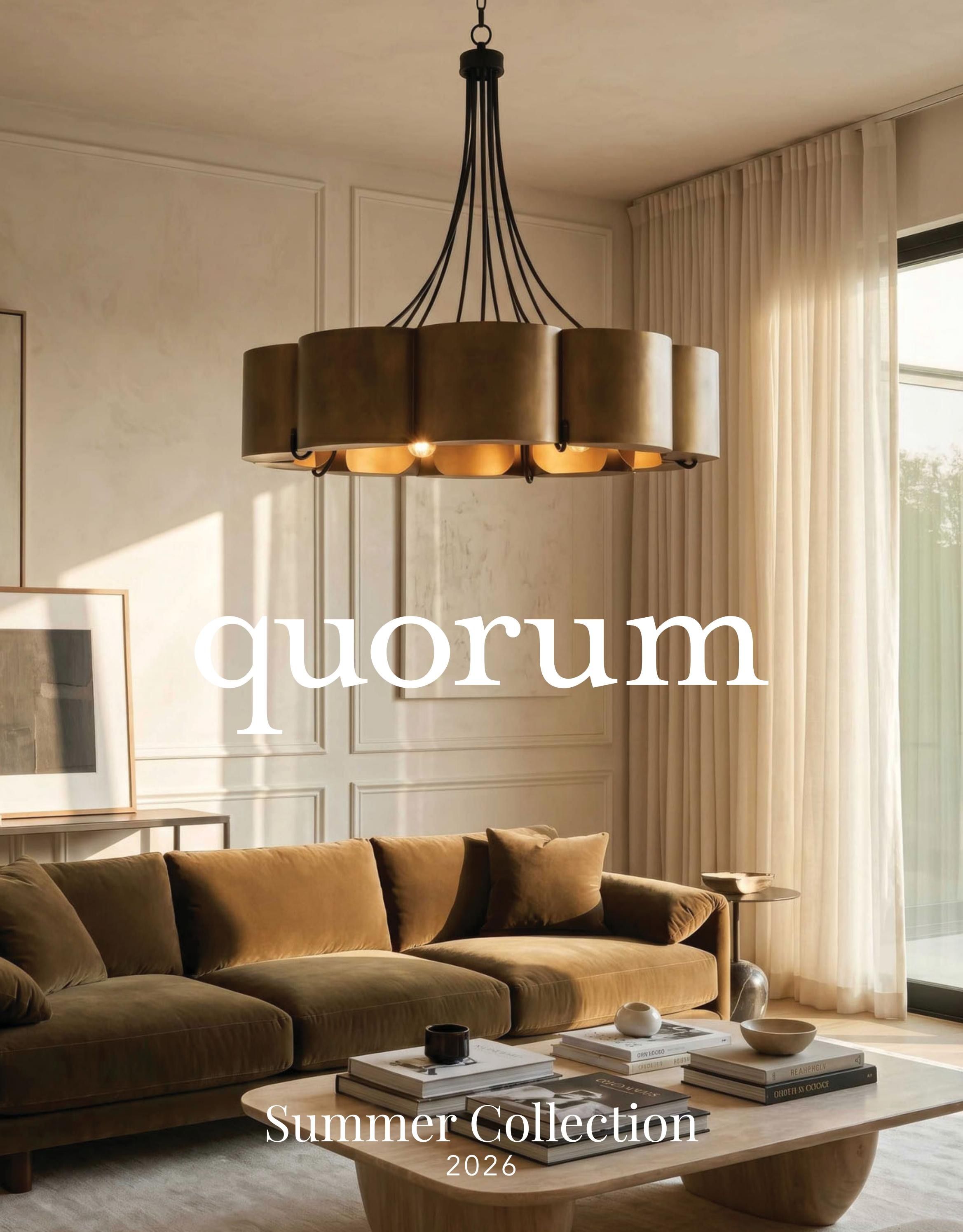Quorum International Summer Lighting Lookbook Weekly Ad January 1 - December 31, 2026