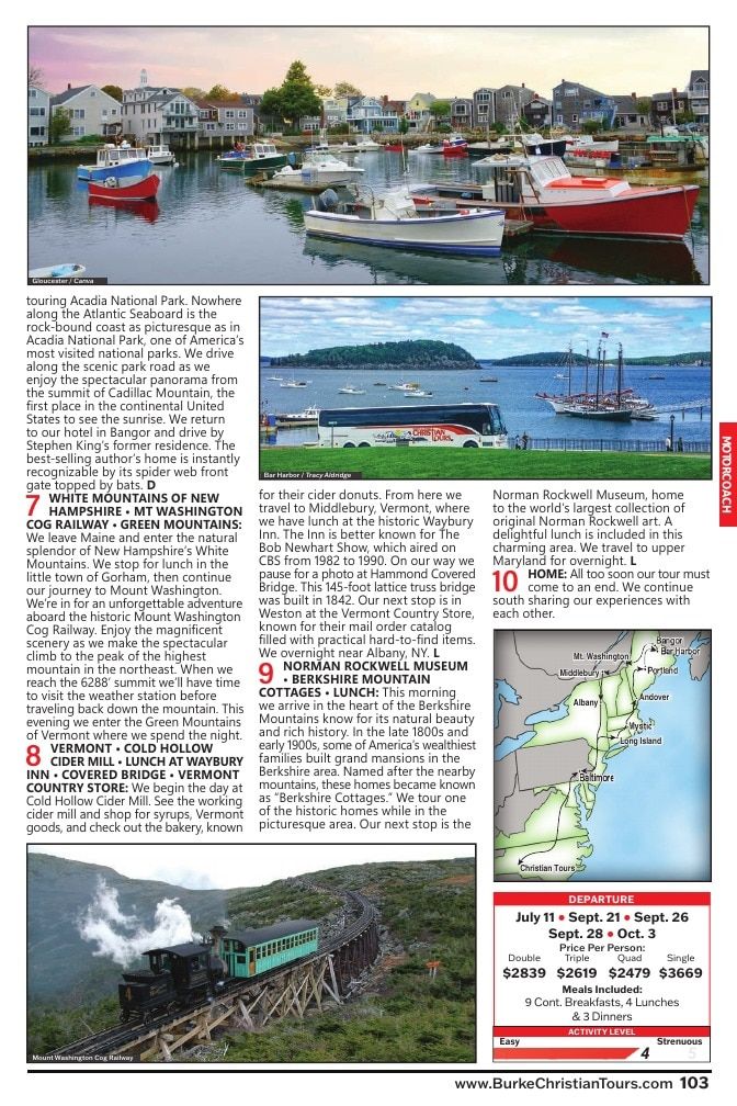 Christian Tours Travel Adventures Catalog Weekly Ad January 1 - December 31, 2026