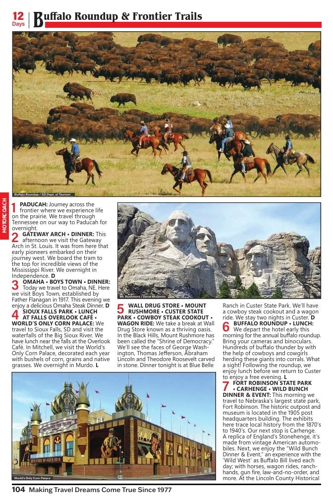 Christian Tours Travel Adventures Catalog Weekly Ad January 1 - December 31, 2026