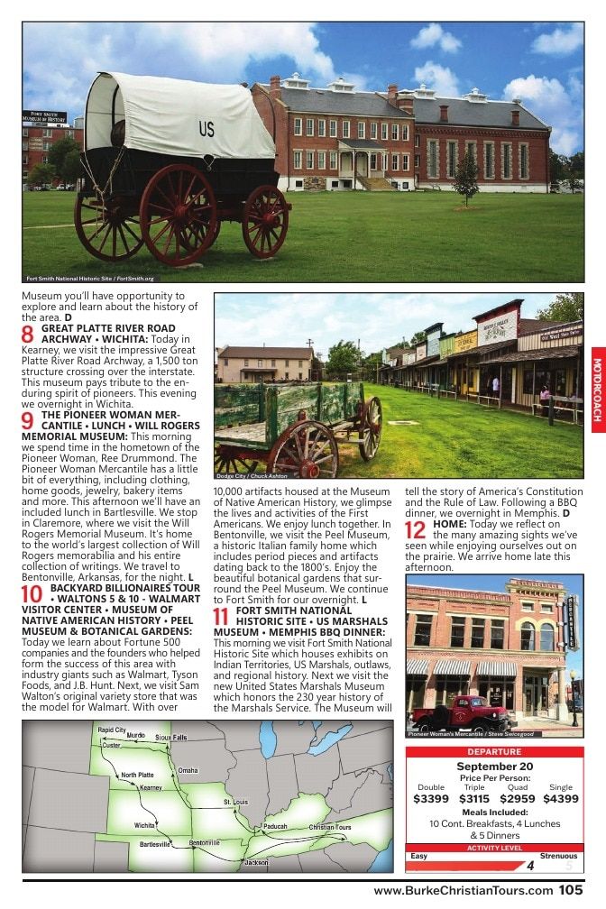 Christian Tours Travel Adventures Catalog Weekly Ad January 1 - December 31, 2026