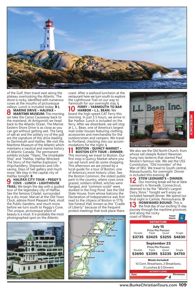 Christian Tours Travel Adventures Catalog Weekly Ad January 1 - December 31, 2026