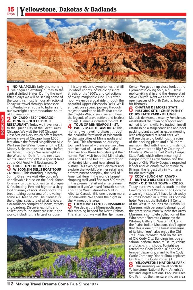 Christian Tours Travel Adventures Catalog Weekly Ad January 1 - December 31, 2026