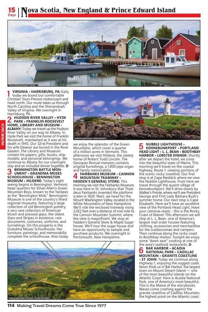 Christian Tours Travel Adventures Catalog Weekly Ad January 1 - December 31, 2026